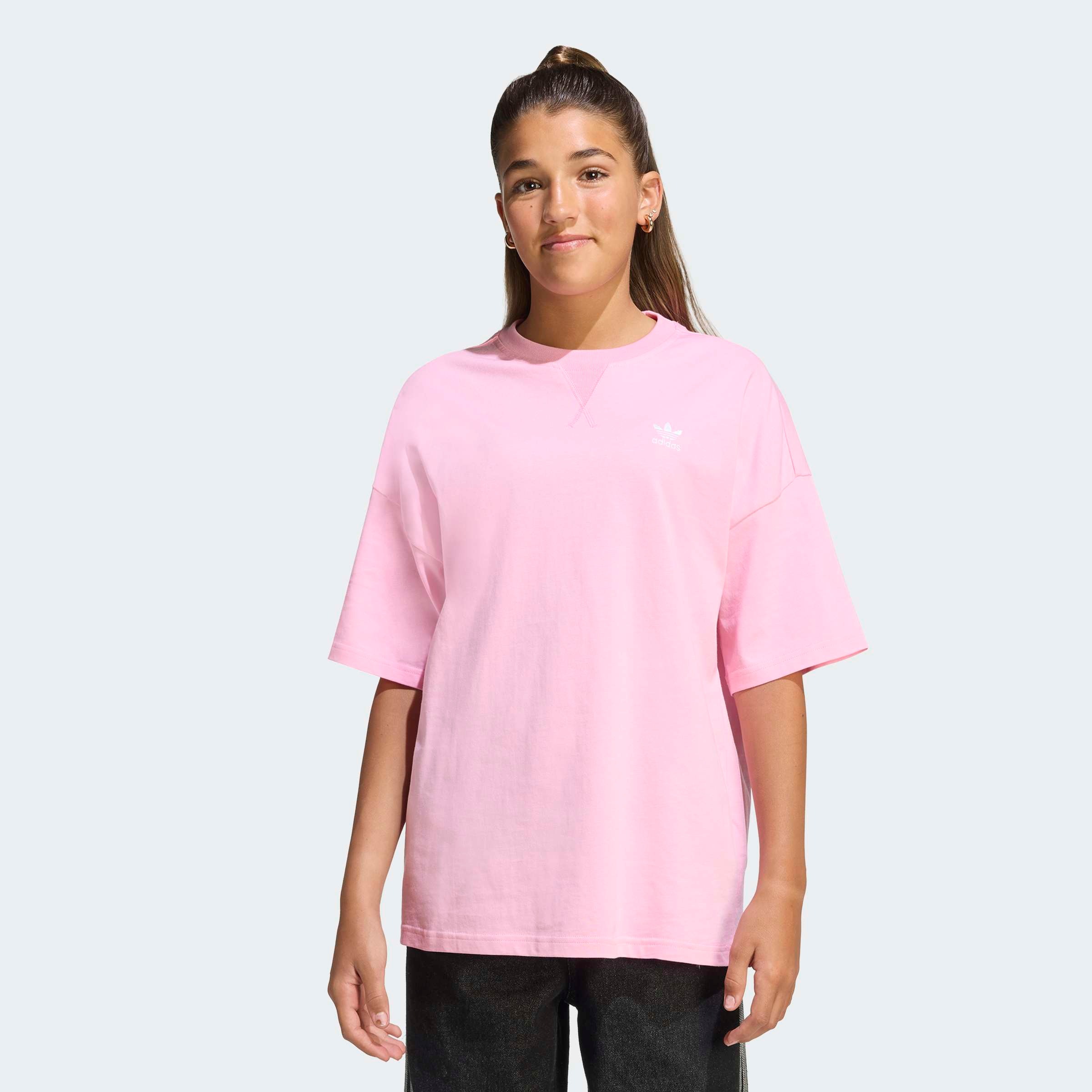 adidas Originals T-shirt »KIDS« lockere Passform, für Kinder, mit aufgesticktem Trefoil Logo