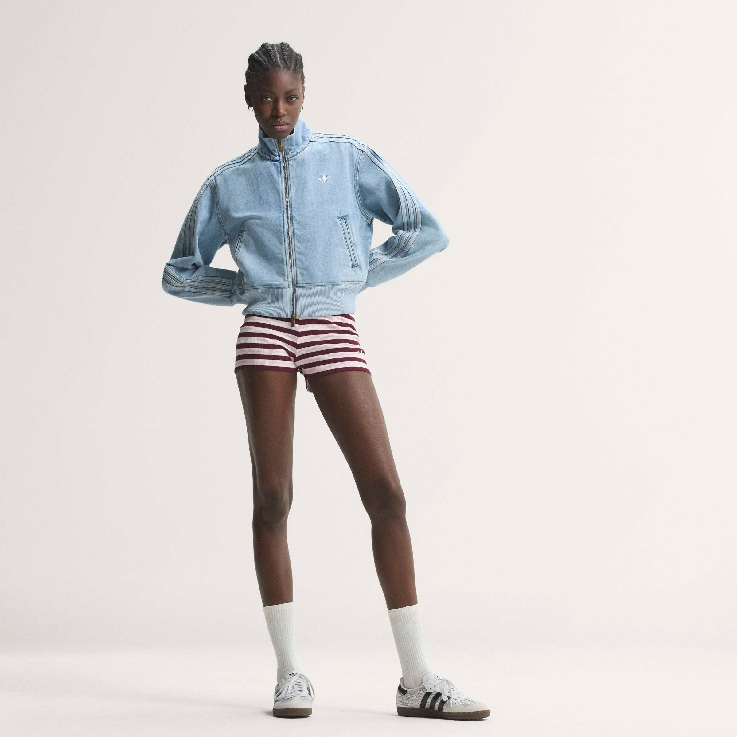 adidas Originals Veste en jean »FIREBIRD DENIM TRACK«