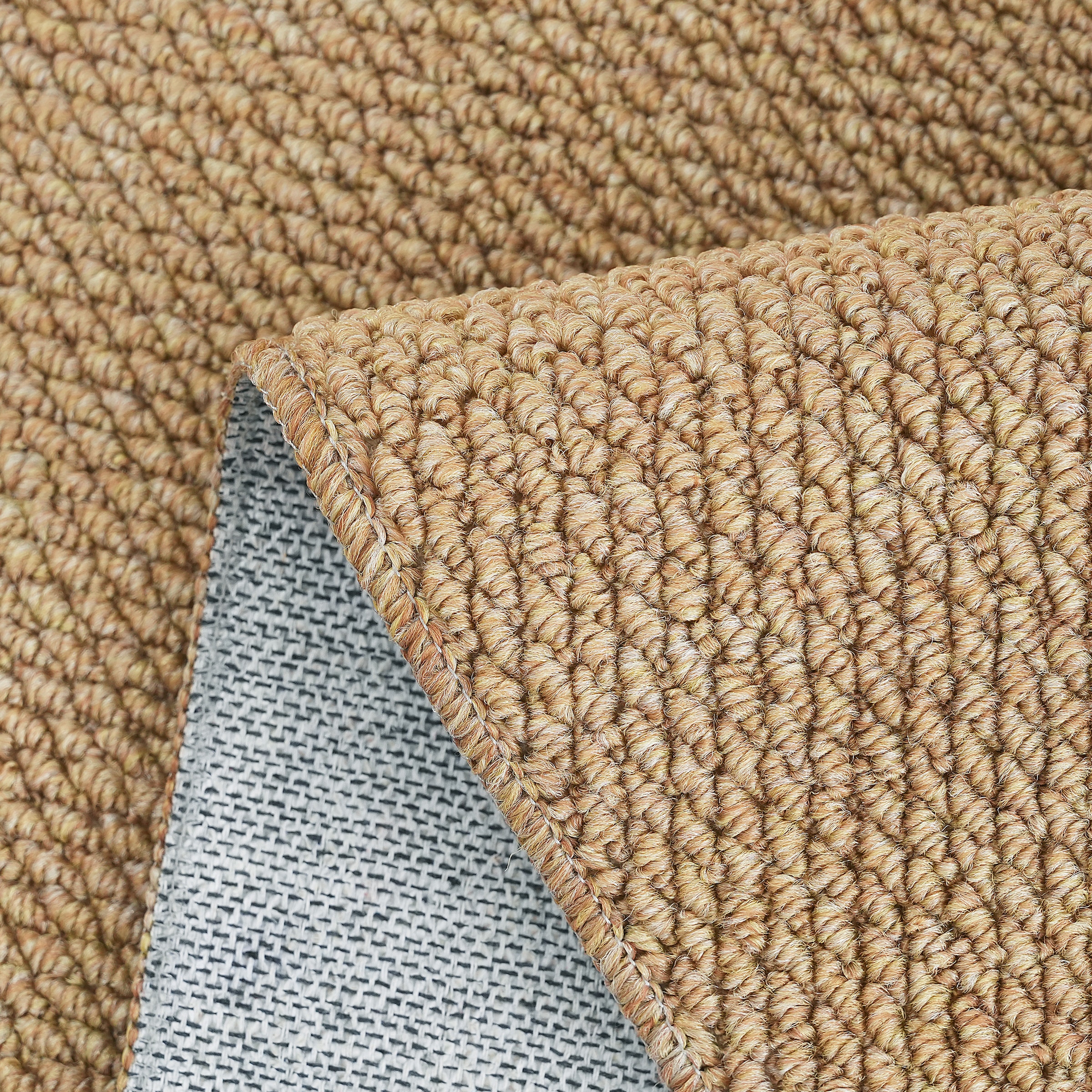 my home Tapis »Lilia« Rectangulaire 5 mm Höhe Sisal-Optik, uni, waschbar, Wohnzimmer, Schlafzimmer, Esszimmer