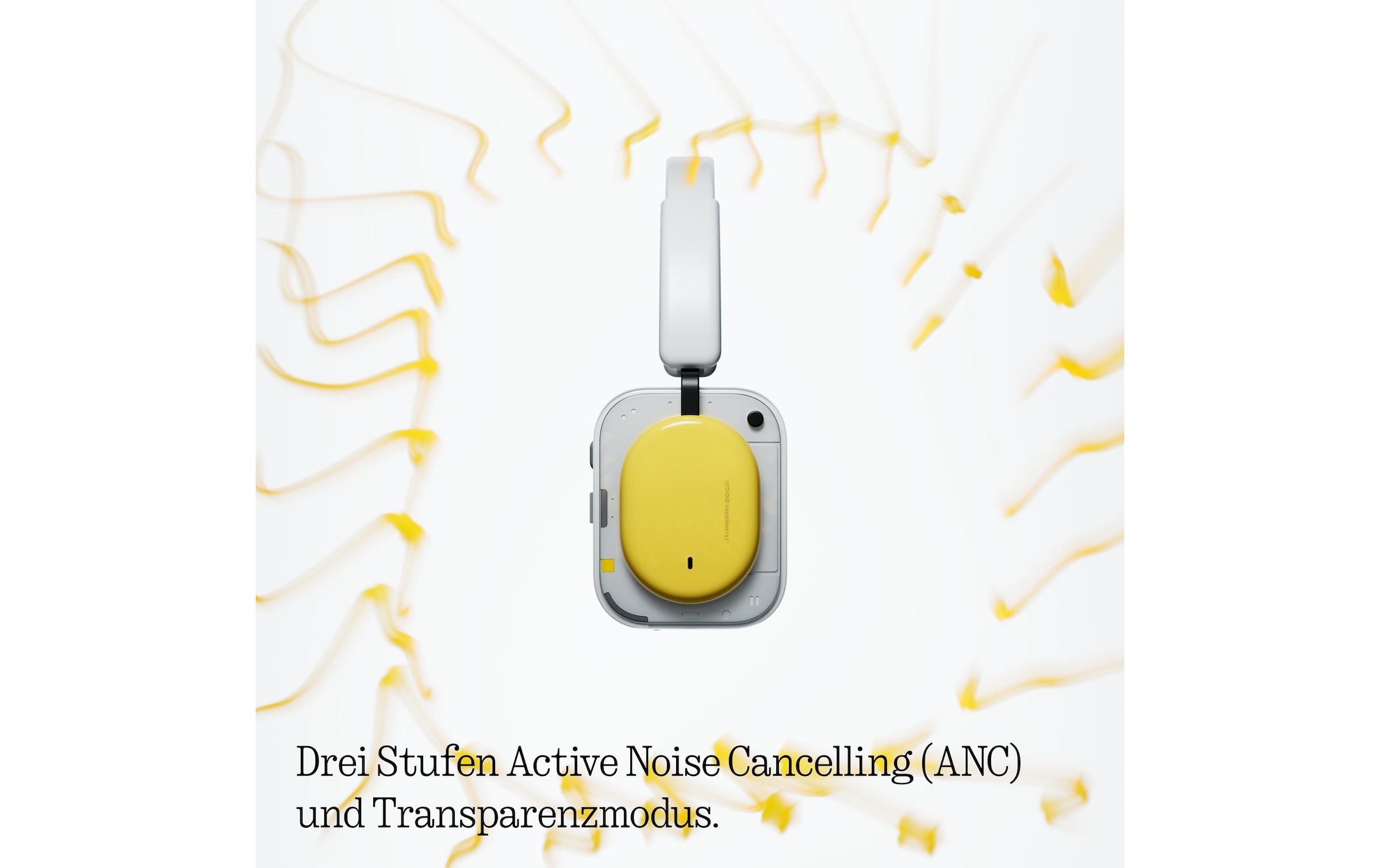 NOTHING Over-Ear-Kopfhörer »Headphone (a)« Bluetooth Active Noise Cancelling (ANC) | Freisprechfunktion | Hi-Res | Transparenzmodus