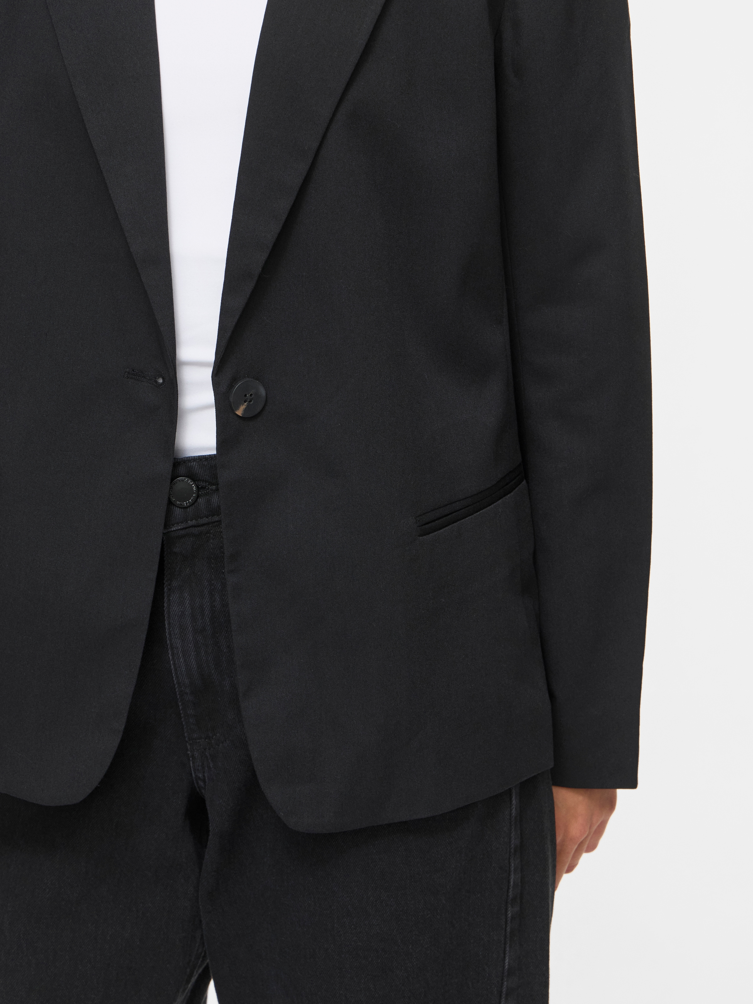 Vila Blazer court »VIBELLA L/S BLAZER - NOOS« mélange de matériaux