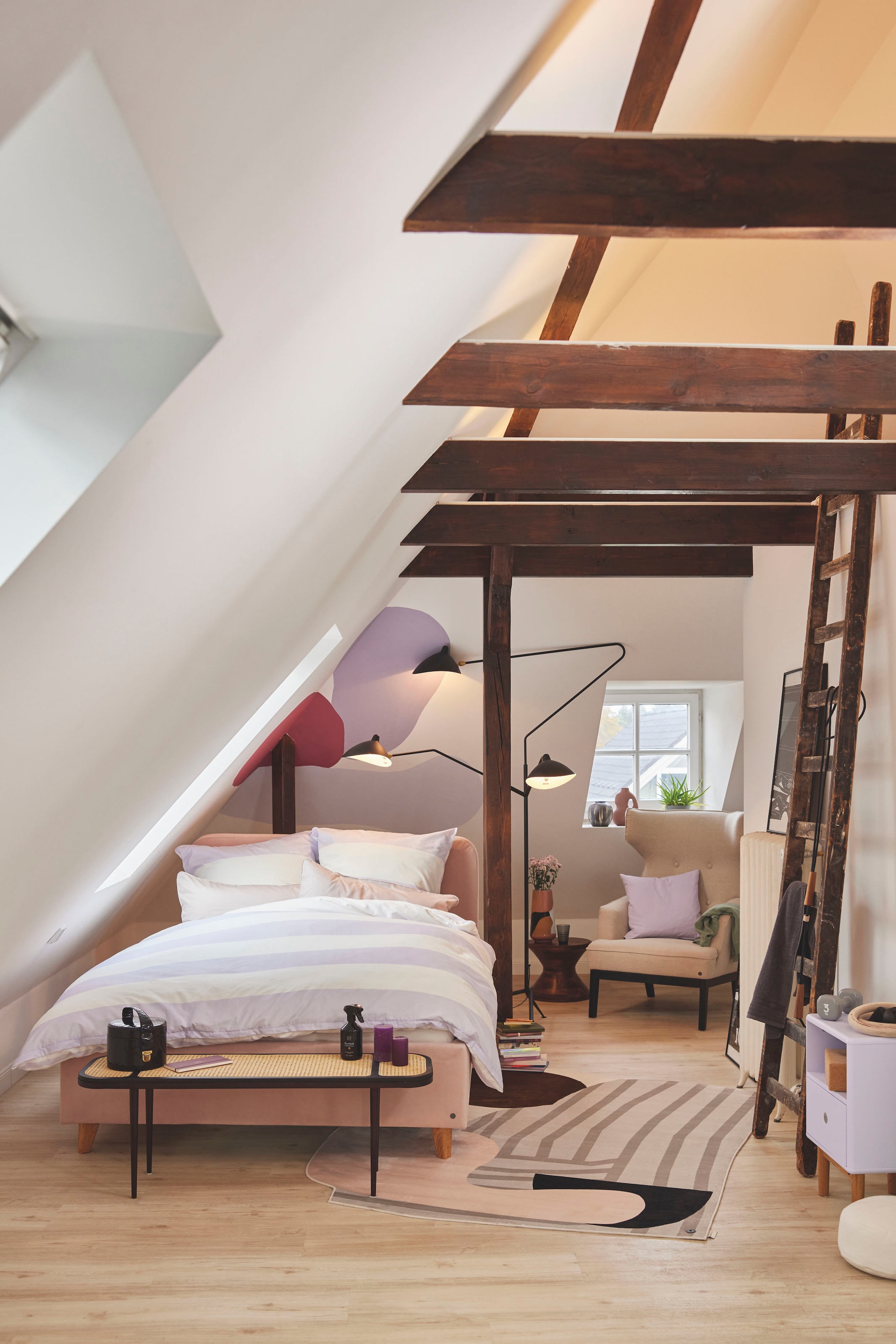 TOM TAILOR HOME Tapis »Shapes - SEVEN« Forme de motif 5 mm Höhe Kurzflor, bedruckt, modernes Design