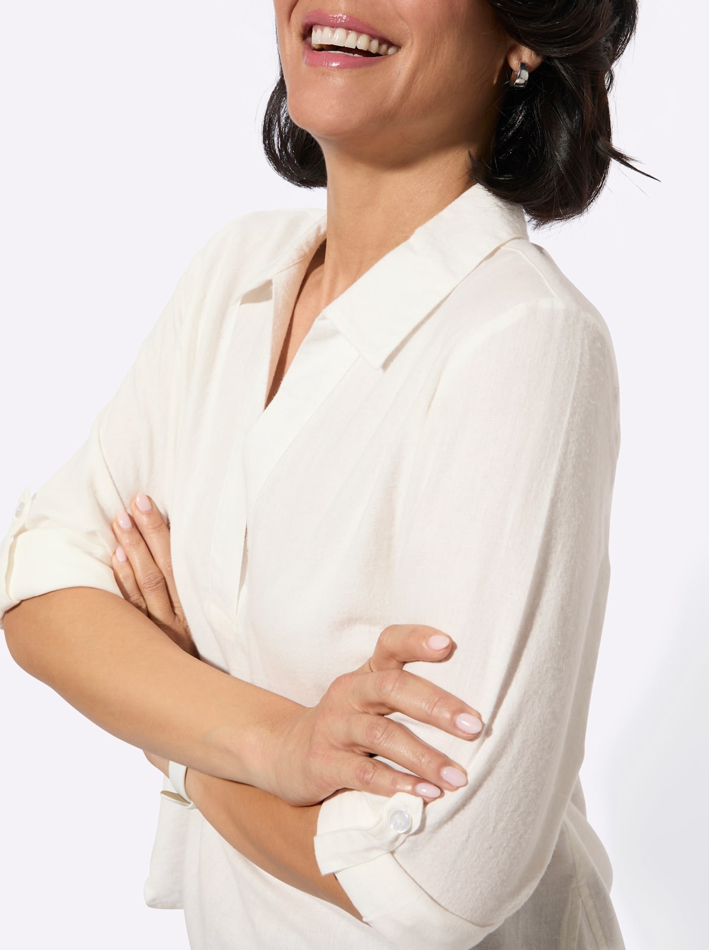 Casual Looks Blouse en flanelle