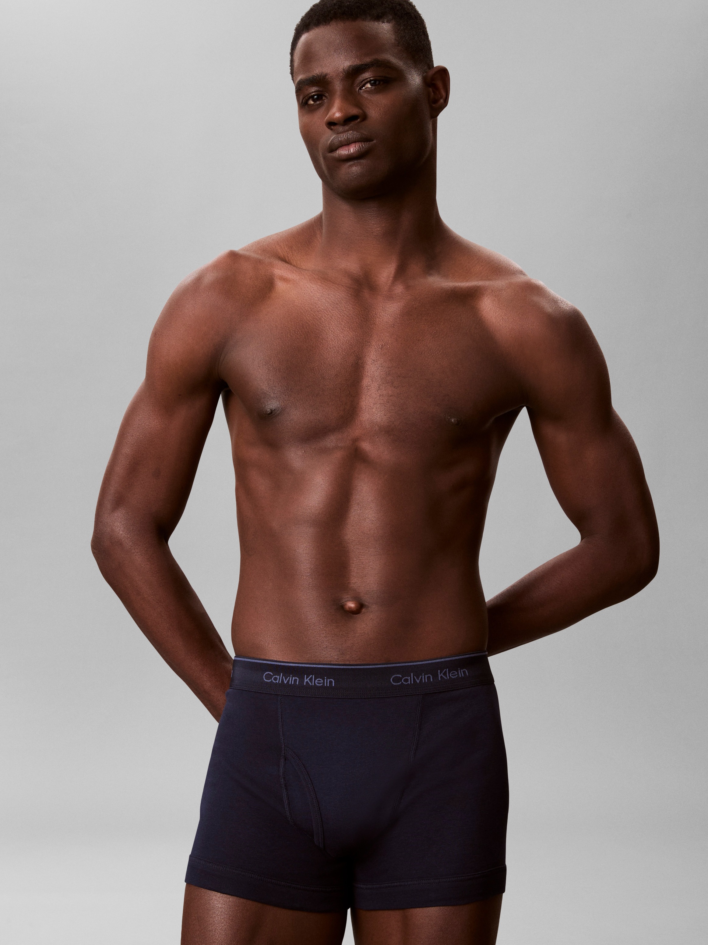 Calvin Klein Underwear »TRUNK 3PK« Packung, 3er-Pack,  mit Logo-Elastikbund