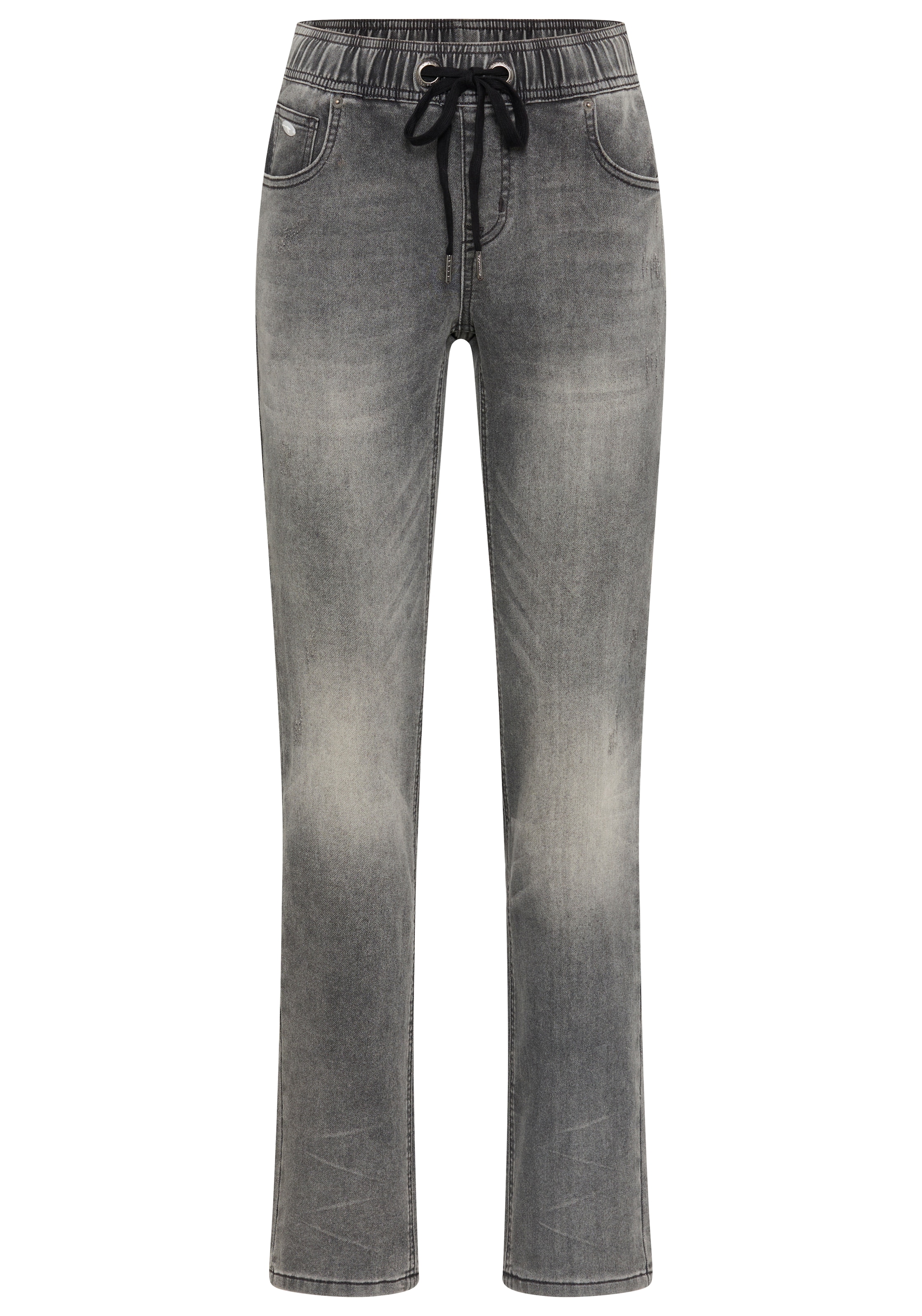 KangaROOS Jogg Pants mit Eingrifftaschen, Gesässtaschen und Coinpocket, gerader Straight-Fit
