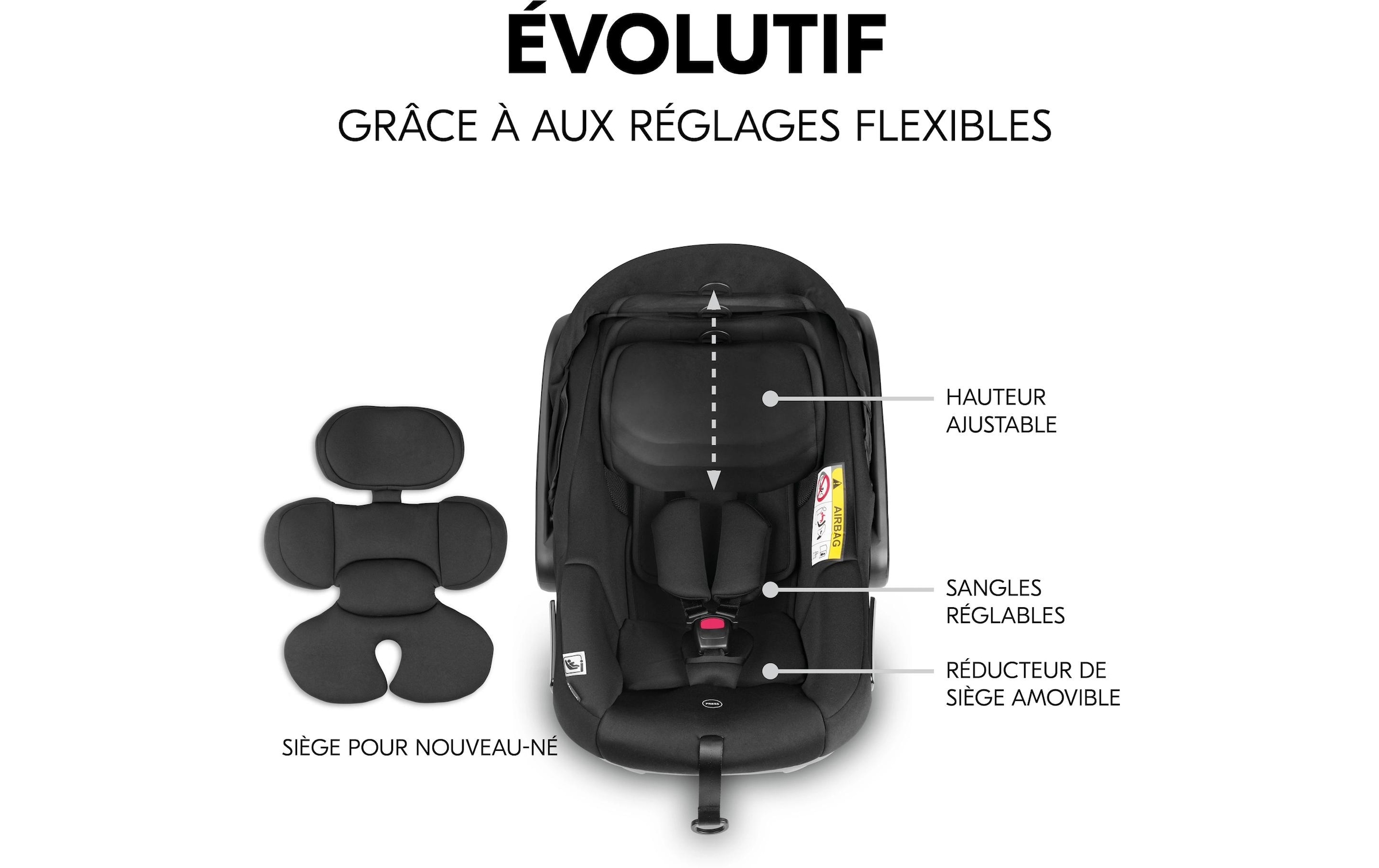 Hauck Poussette pour enfants »Shop N Care Travel Set« 25 kilos