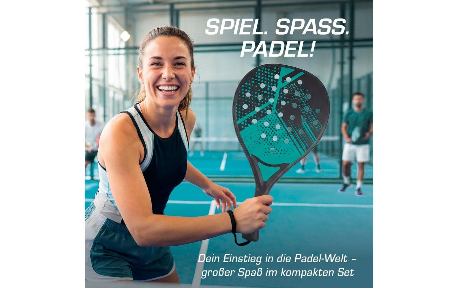   Padelschläger »DoYourSports 46.5 cm Starter Set 4-tlg.«
