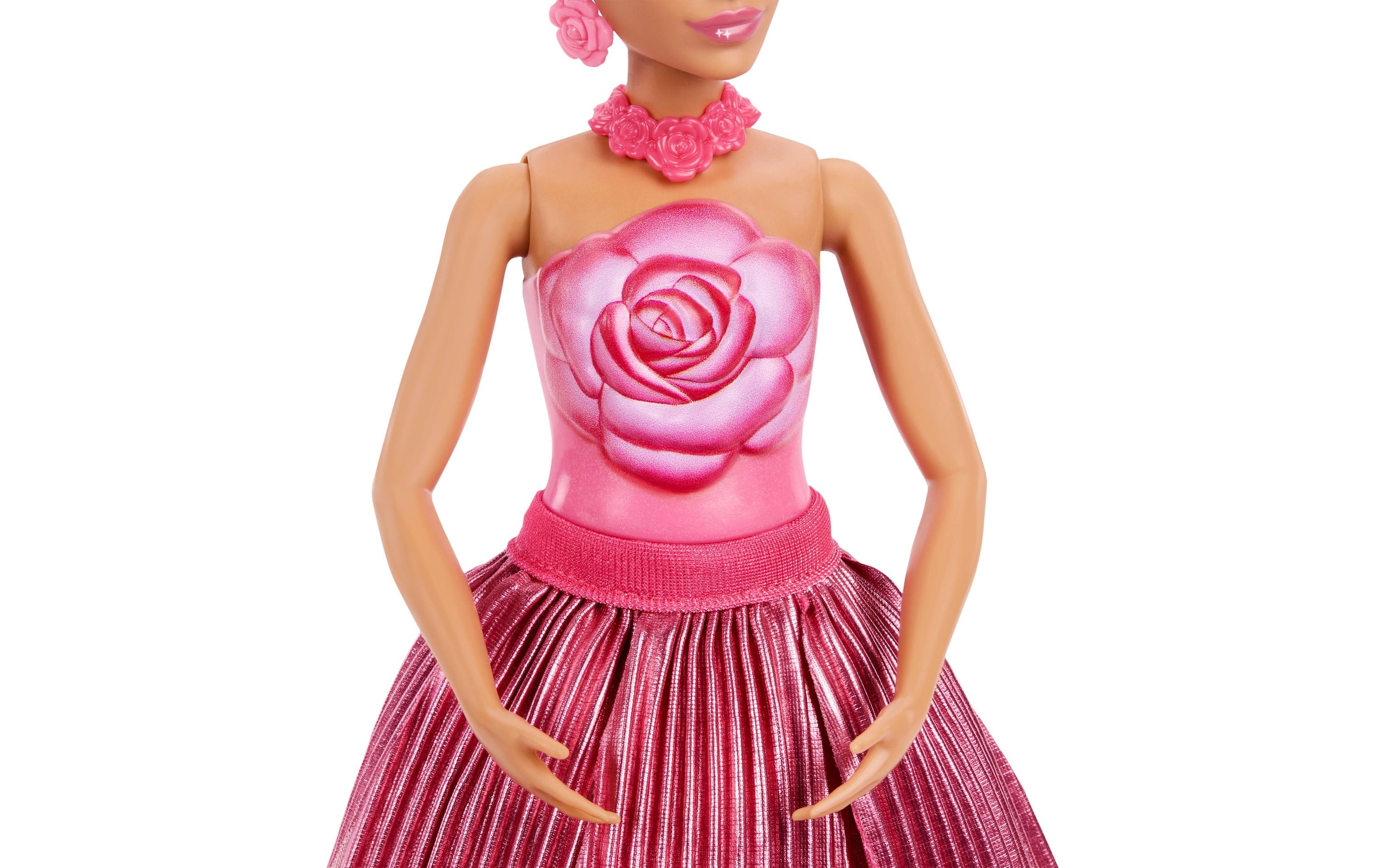 Barbie Poupée à habiller »Flower Surprise Puppe - rote Rose« mit Duft