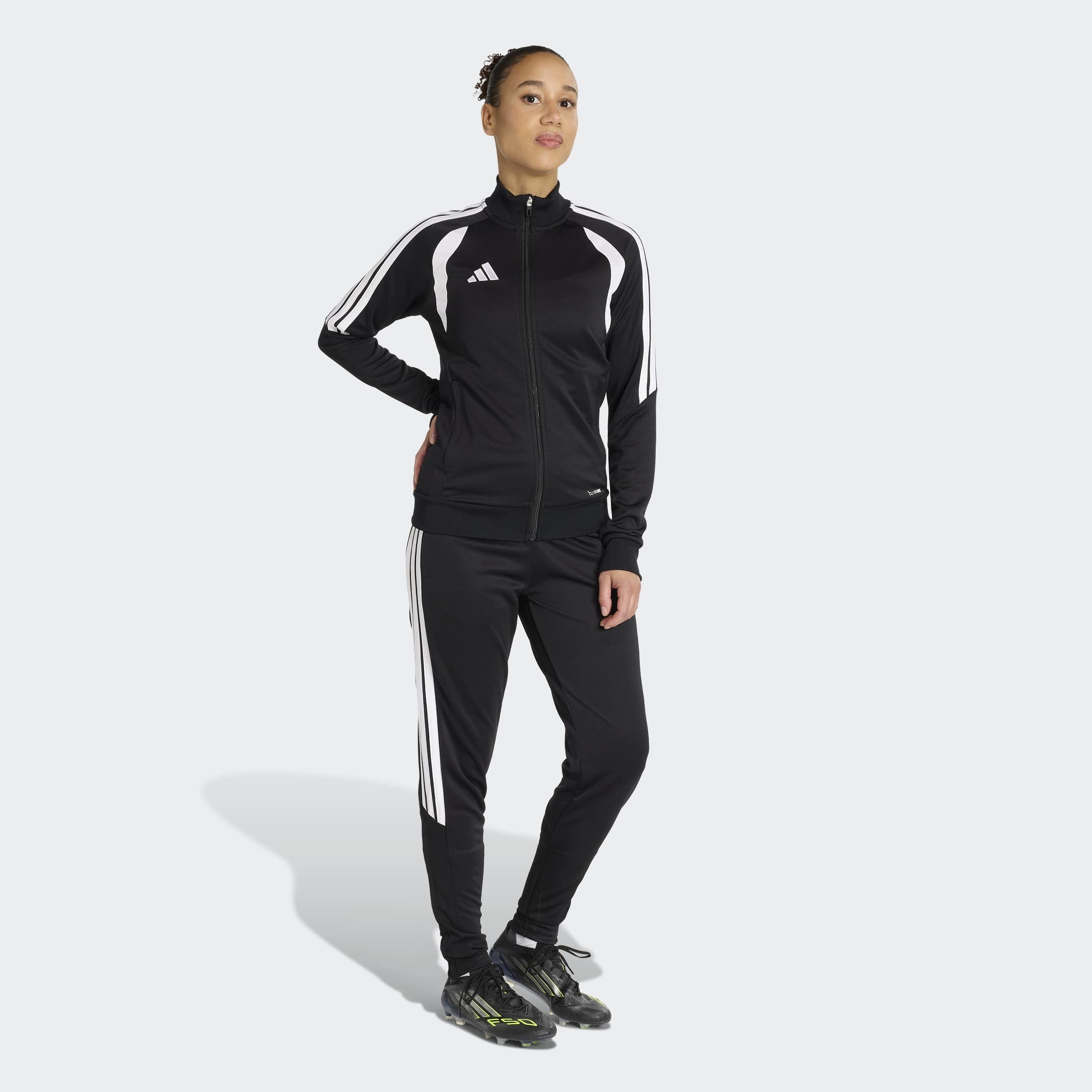 adidas Performance Trainingsjacke »TIRO26L TRJKTW« mit Reissverschluss, gerader Abschluss, normale Länge