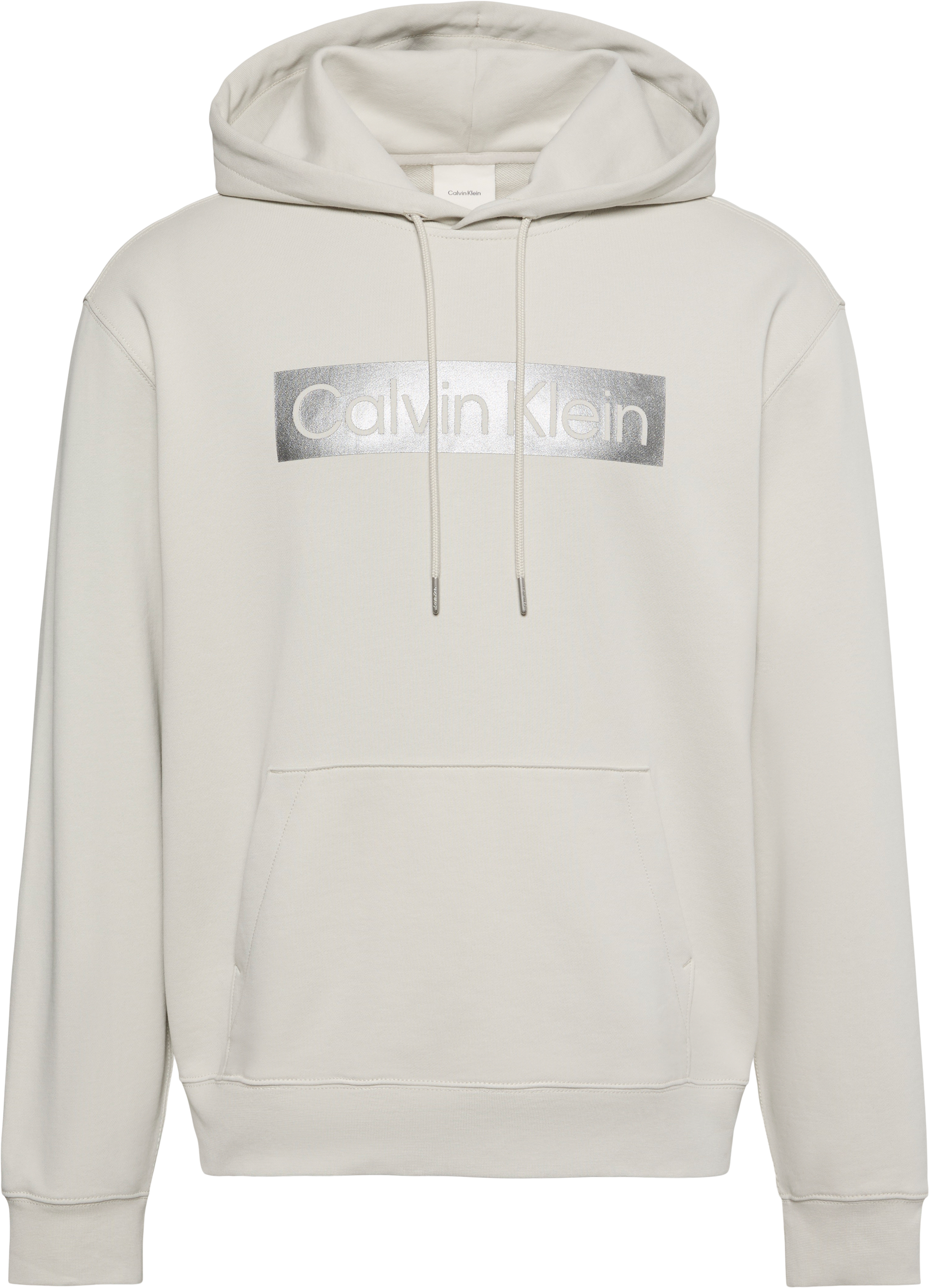 Calvin Klein Jeans Kapuzensweatshirt , Kapuze mit Kordelzug, Regular Fit, Logodruck

