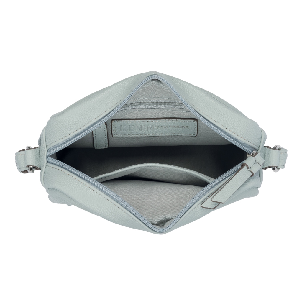 TOM TAILOR Denim Sac à main »Aveline« Sac bandoulière femme, sac épaule avec logo 3D brillant