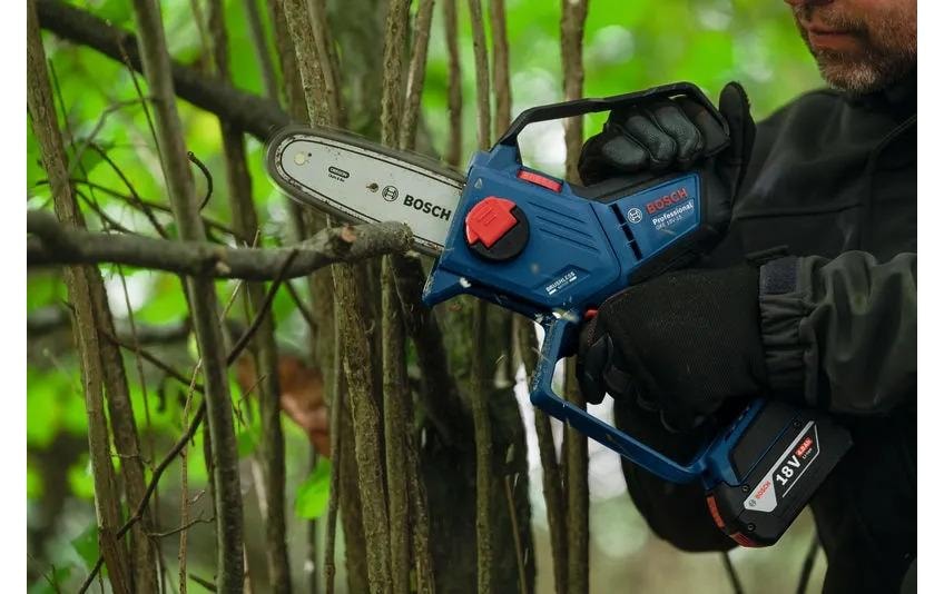 Bosch Professional Tronçonneuse à batterie »Mini » GKE 18V-15«« BxLxH: 28x51x11 cm,  ohne Akku, ohne Ladegerät