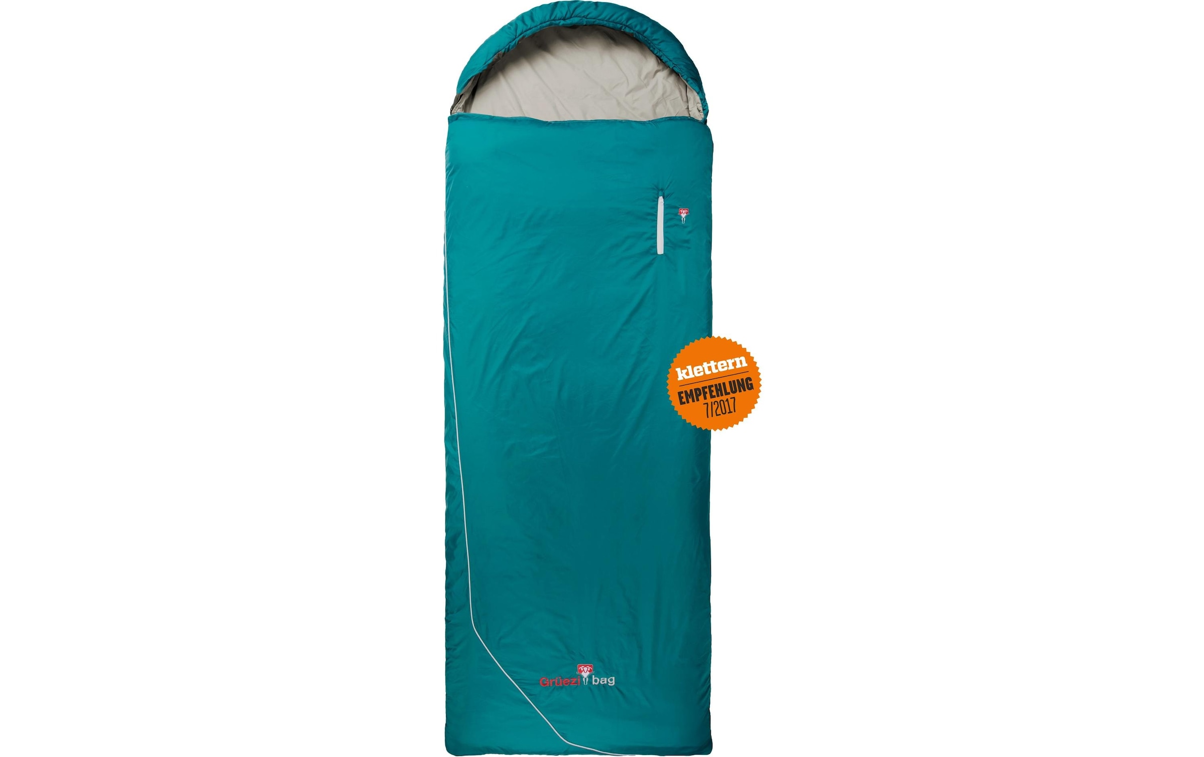 Grüezi bag Schlafsack »Wolle Camp Comfort 4 °C 185 cm« Schlafsack für Erwachsene