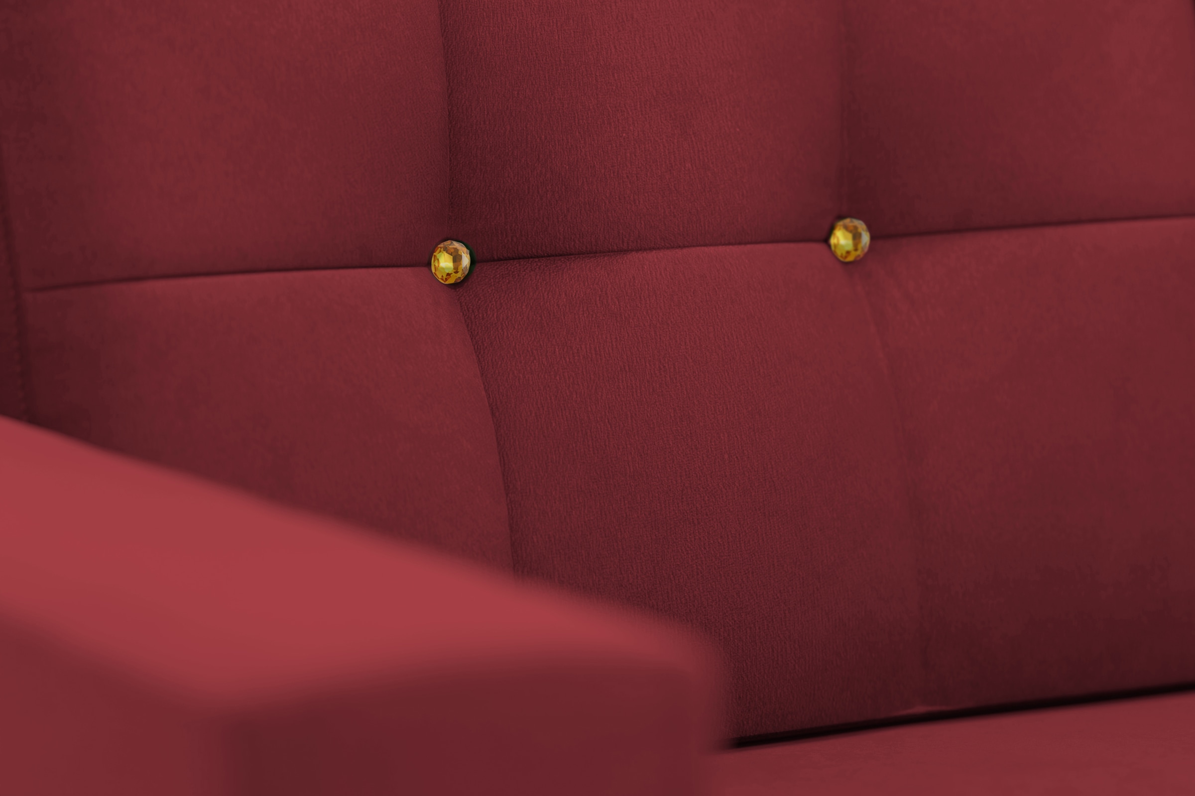 sit&more Ecksofa »Orient 5 L-Form« mit Strass-Stein, wahlweise mit Bettfunktion und Bettkasten