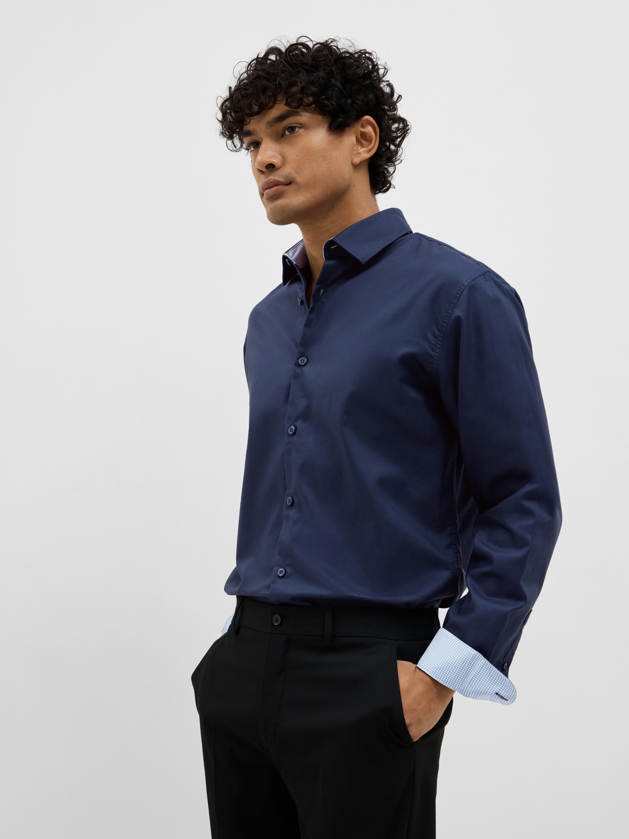 SELECTED Chemise à manches longues »SLHSLIMZARK LS SHIRT«