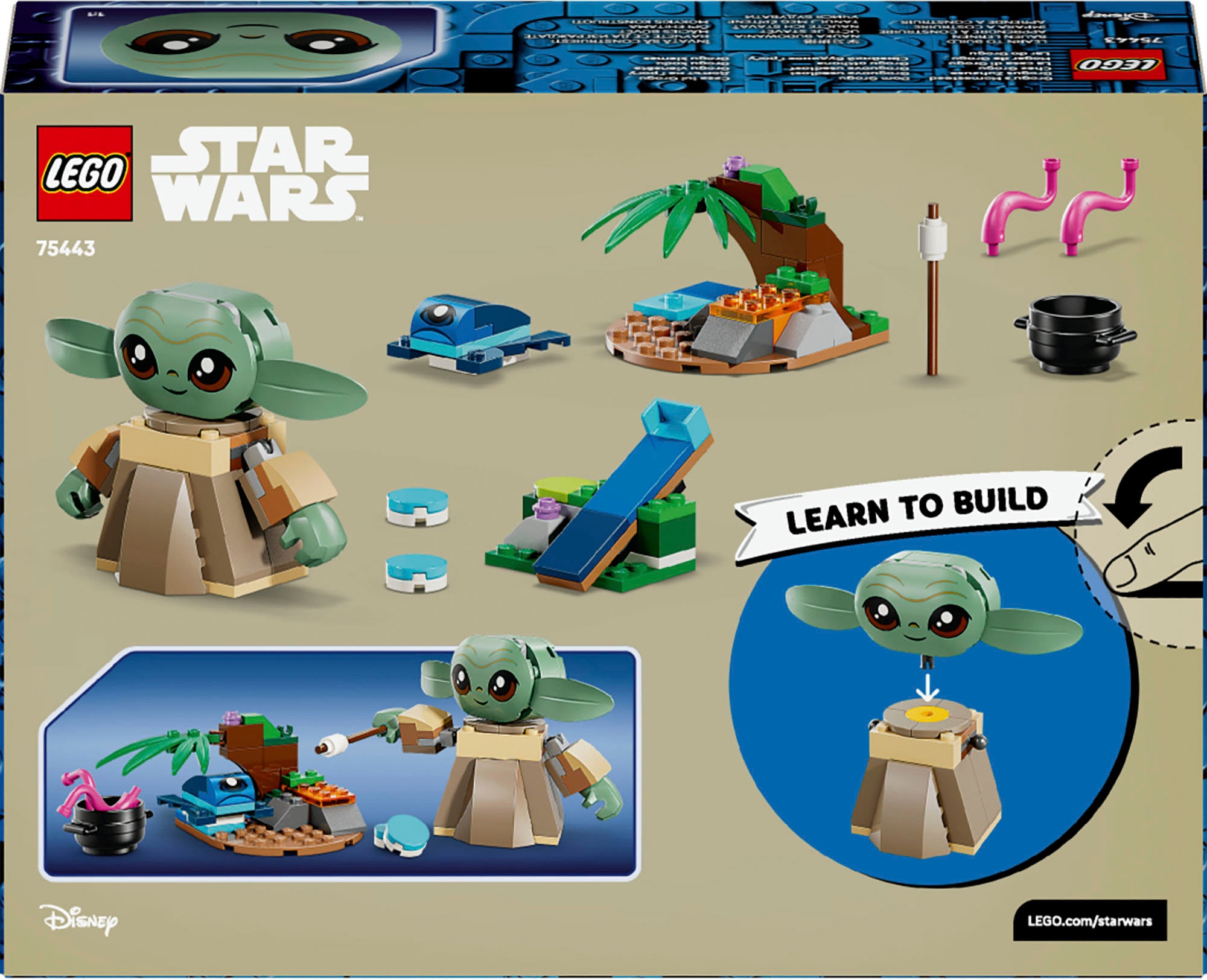 LEGO® Pions de construction »Grogus Zuhause (75443), LEGO Star Wars« Made in Europe