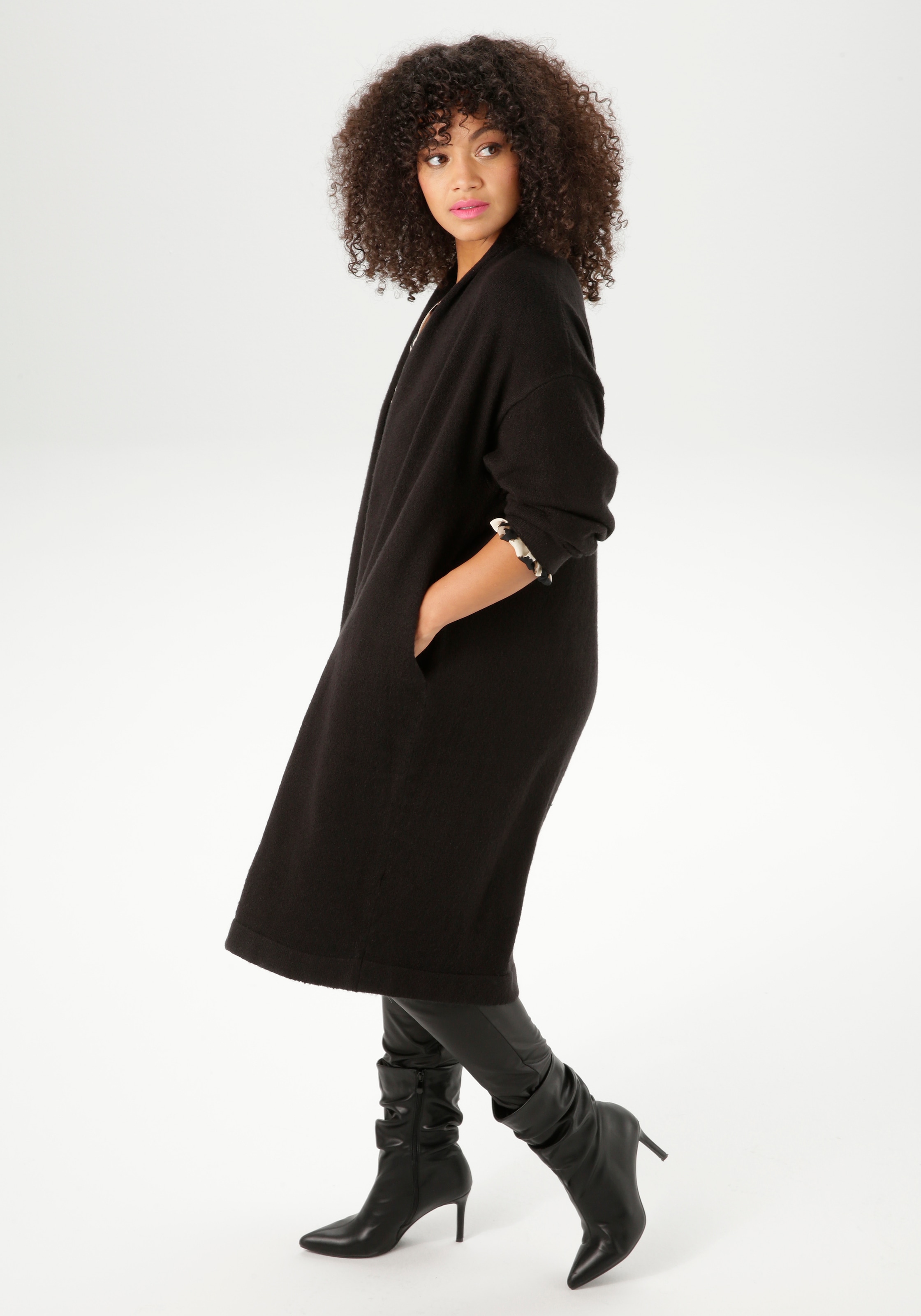 Aniston PLUS Veste en tricot in kuscheliger Qualität