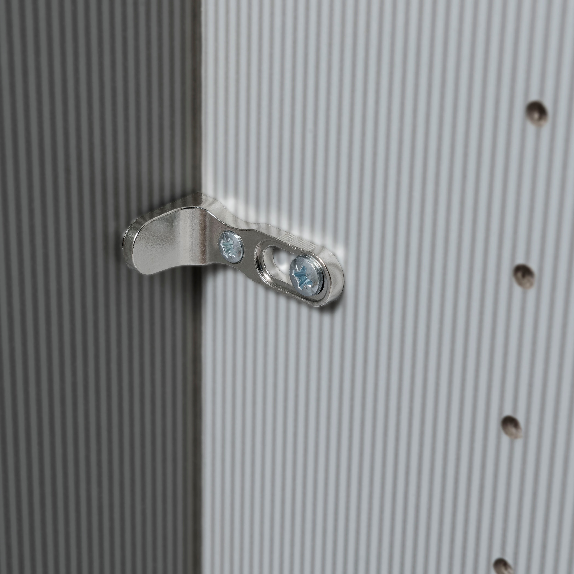 WIEMANN Armoire à portes battantes/coulissantes »Nizza« avec façade en verre et miroir
