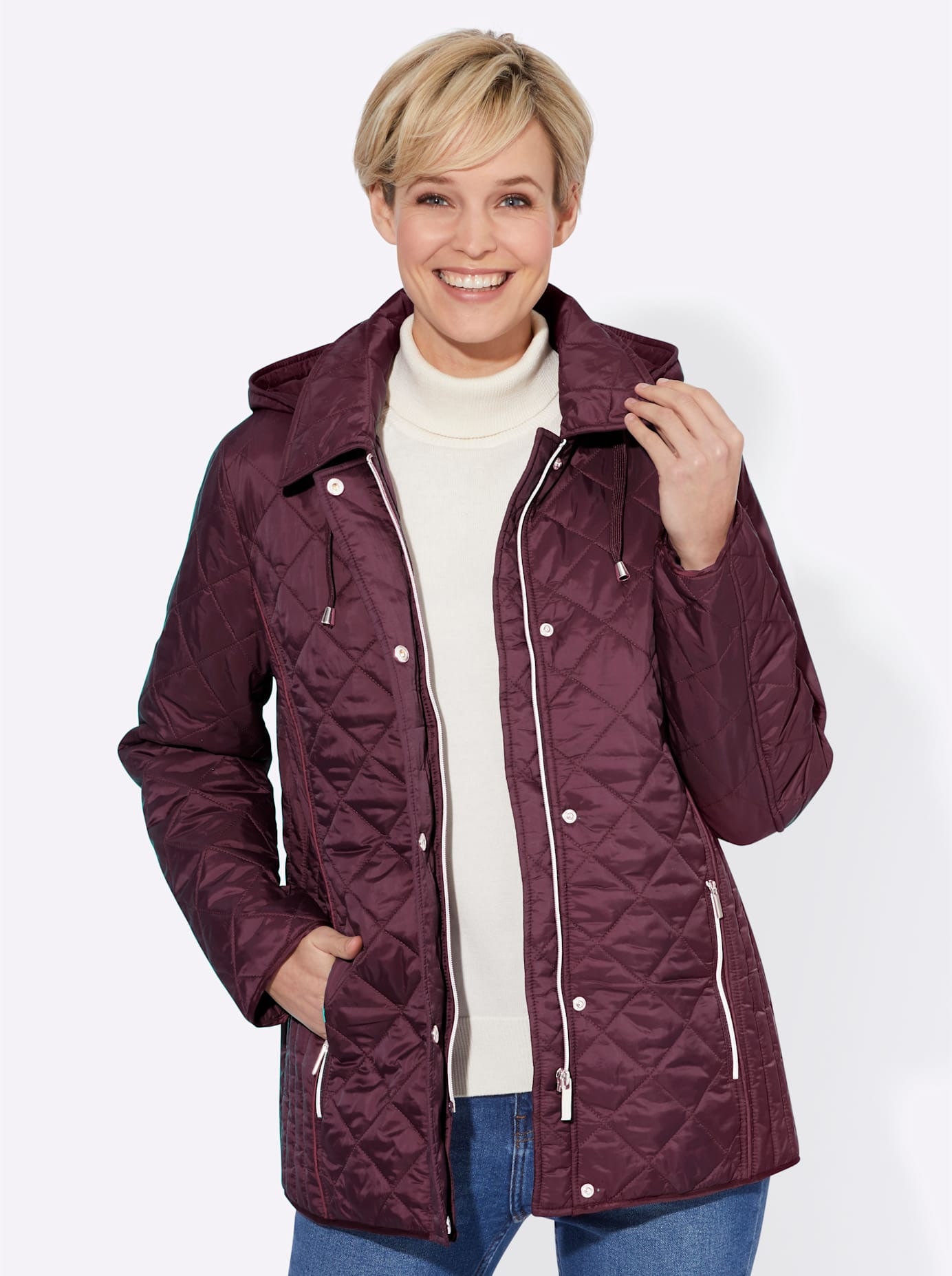Casual Looks Veste d'hiver avec capuche