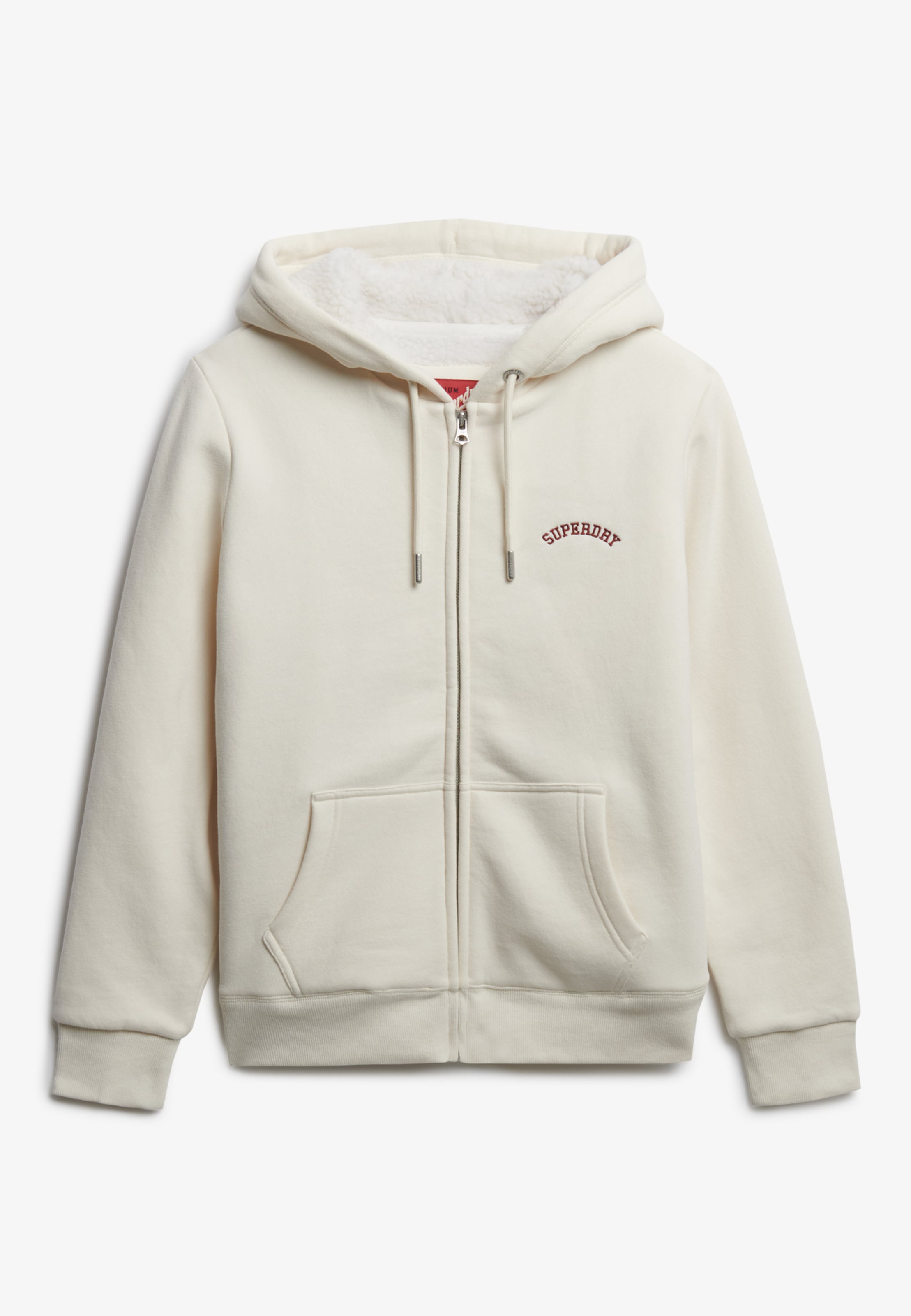 Superdry Kapuzensweatjacke »BORG LINED ZIPHOOD«
