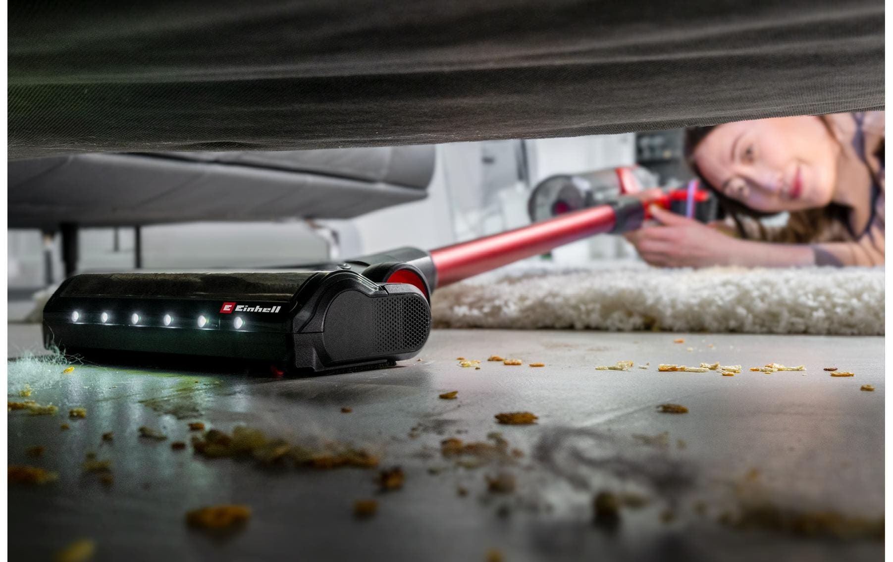 Einhell Aspirateur à manche sans fil »TE-SV 18/270 Li BL-Solo«