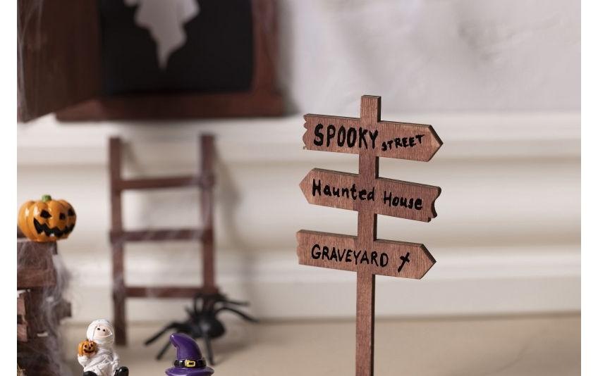 creativ company Set créatif »Halloween Wichteltür 12-teilig«