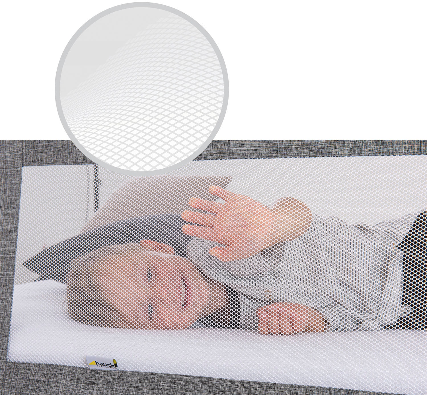 Hauck Bettschutzgitter »Sleep N Safe Plus XL -   melange grey«