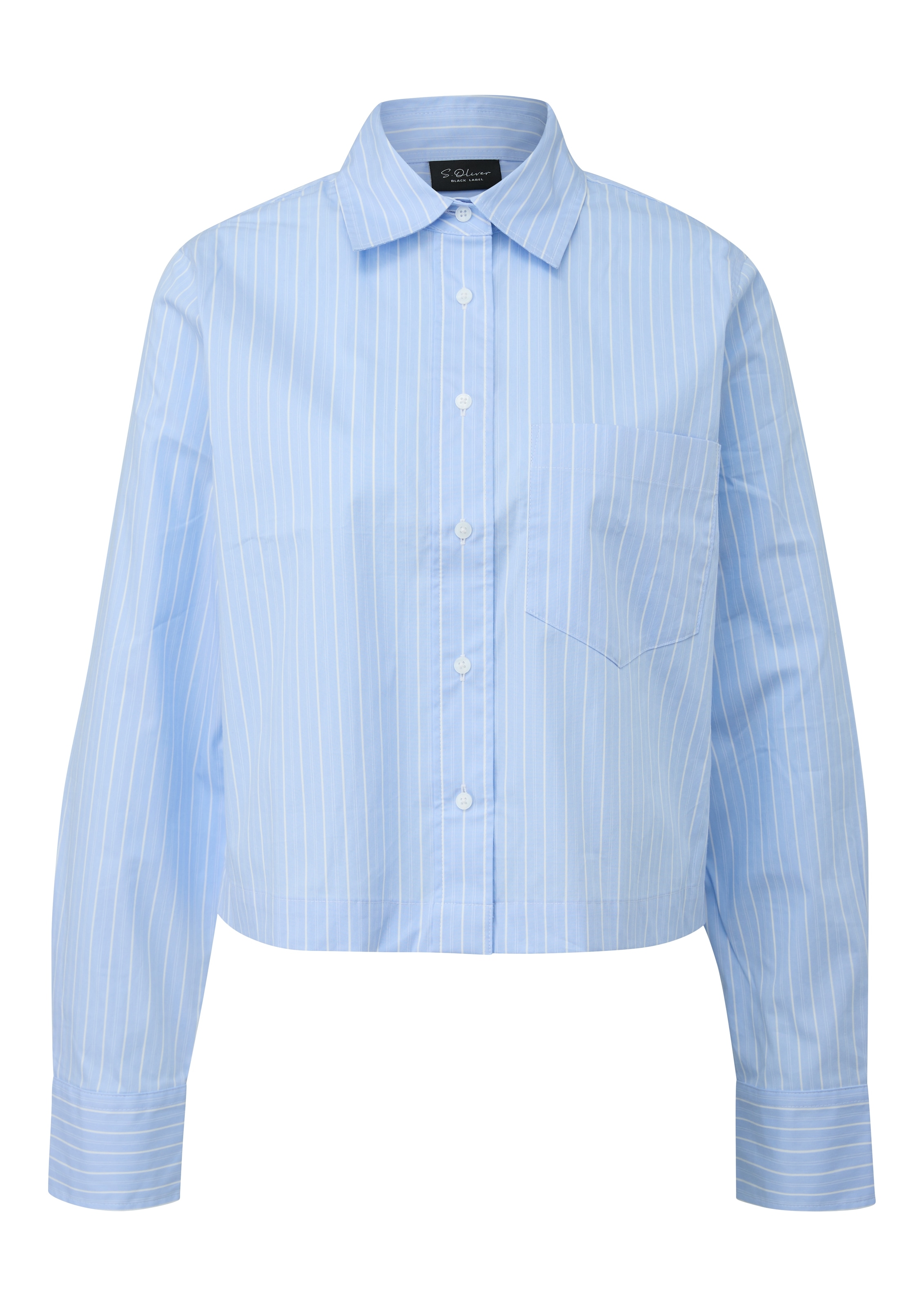 s.Oliver BLACK LABEL Hemdbluse mit Brusttasche