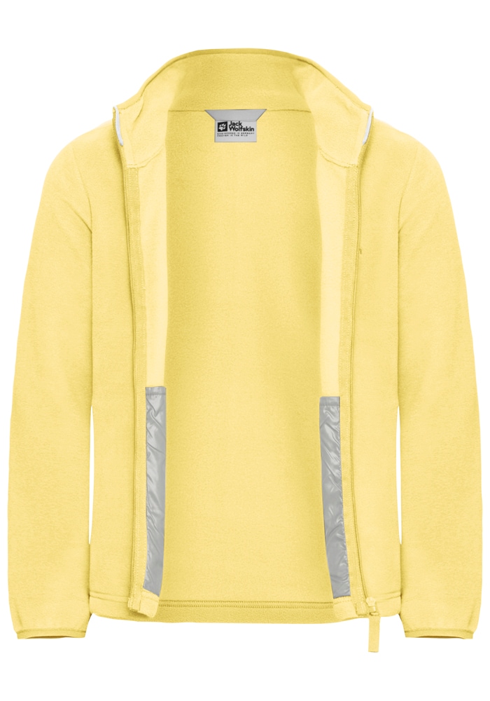 Jack Wolfskin Fleecejacke »TAUNUS JACKET K« Winddicht, wärmend, atmungsaktiv, Übergangsjacke, für Kinder