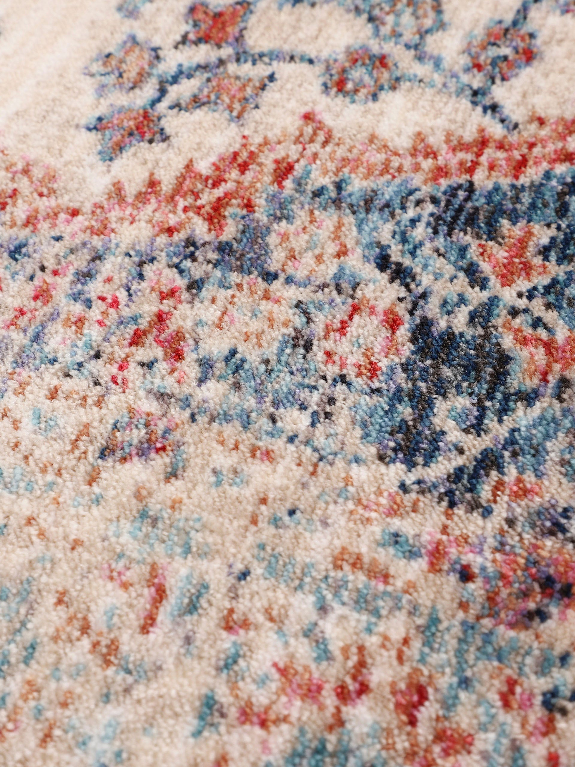 carpetfine Tapis »Phoenix« Rectangulaire 6 mm Höhe Vintage Orient Look, mit Fransen, Wohnzimmer