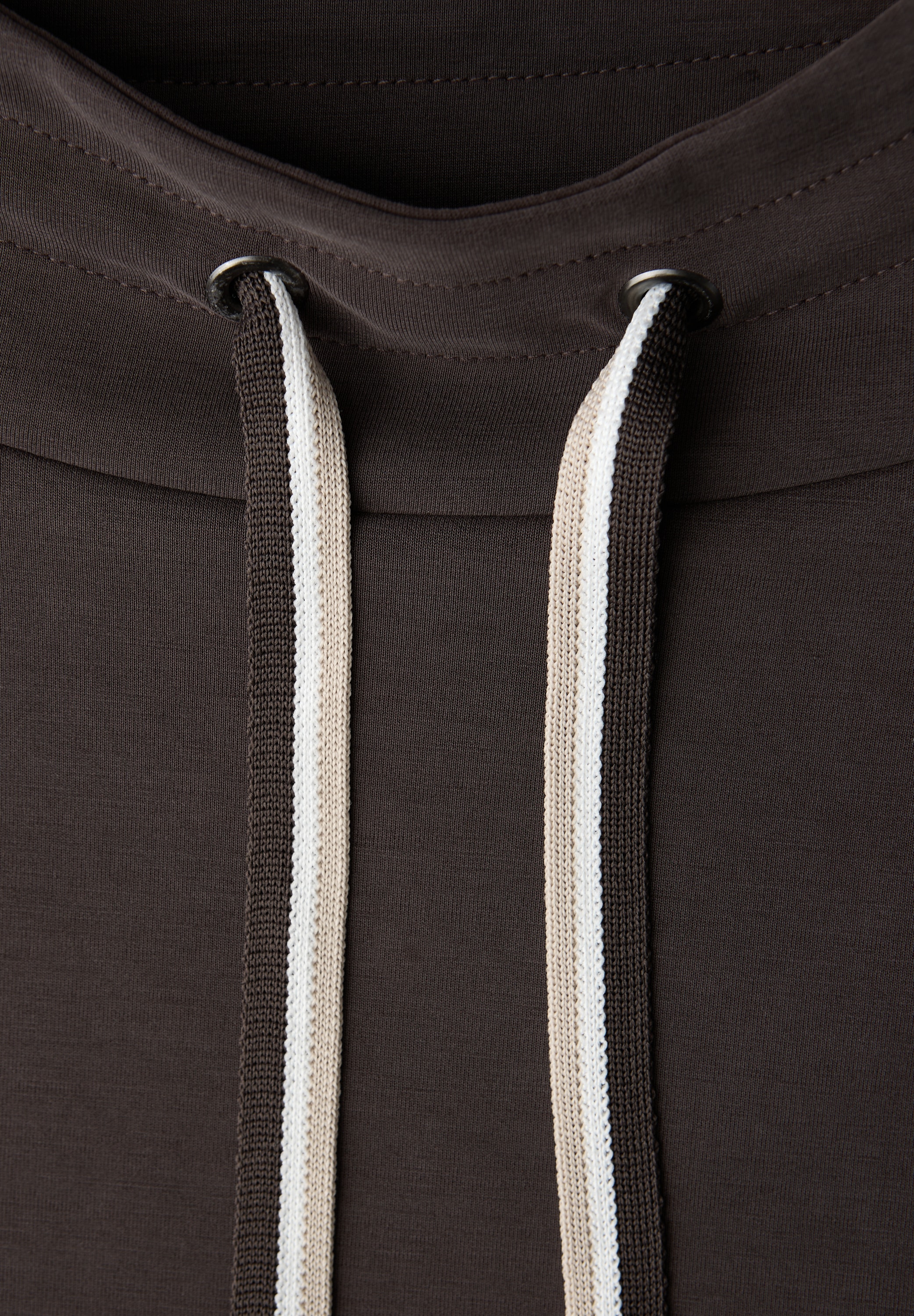 STREET ONE Sweatshirt , mit Stehkragen und Kordelzug

