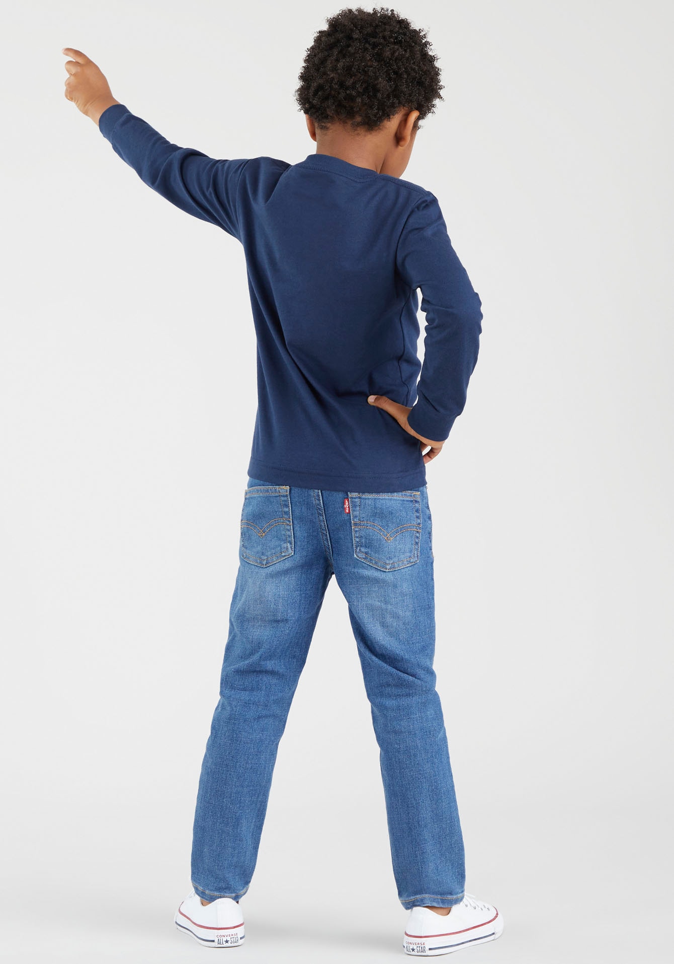 Levi's® Kids Langarmshirt »L/S BATWING TEE« mit Logo Print for BOYS