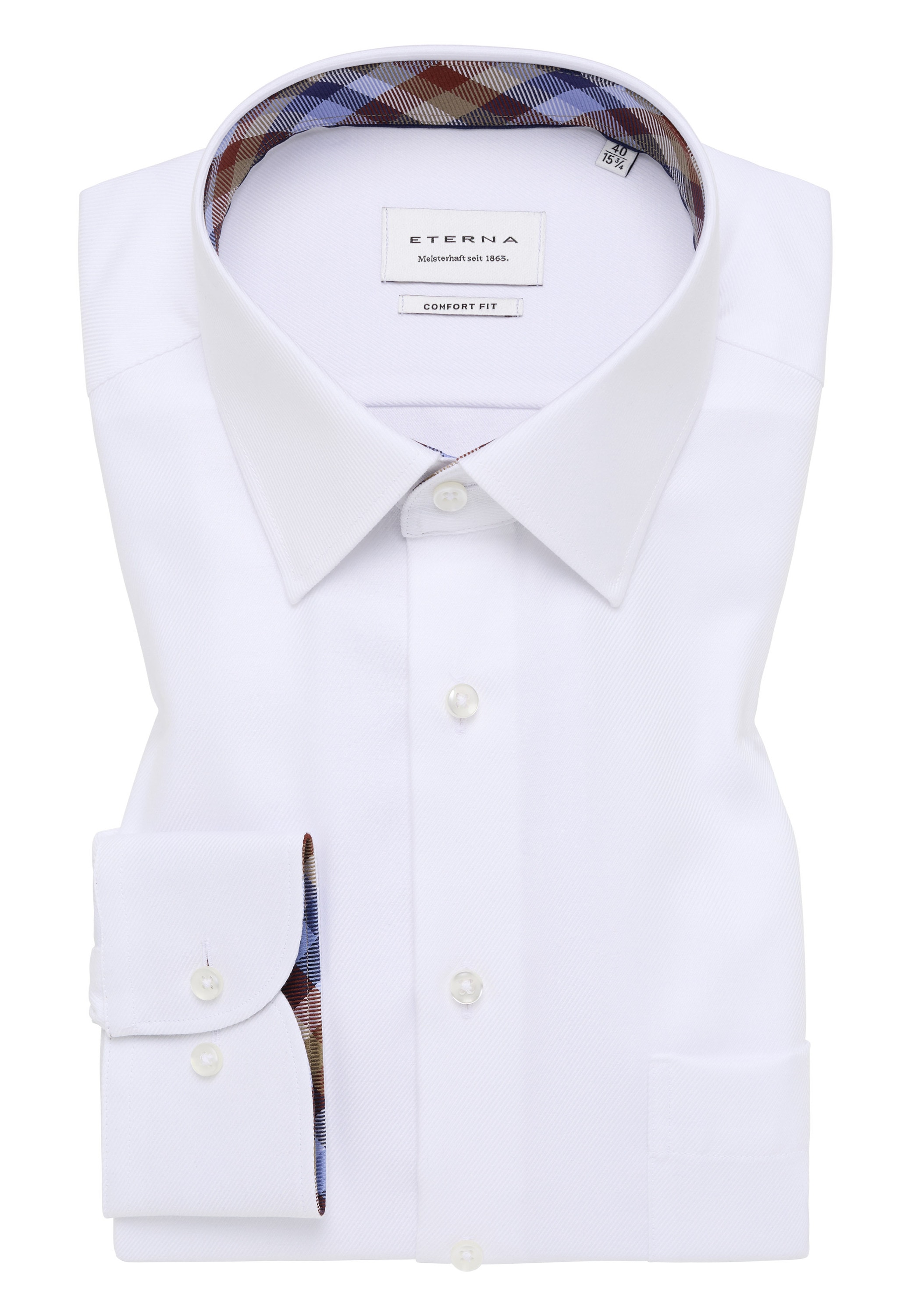 Eterna Chemise à manches longues »COMFORT FIT« NON IRON (bügelfrei)