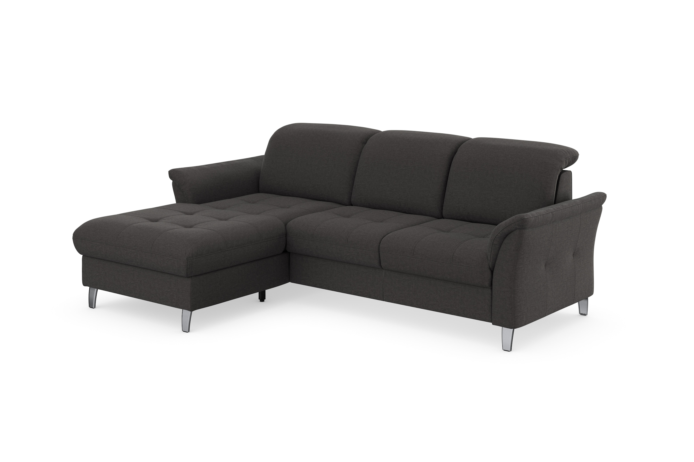 sit&more Canapé d'angle »Maggiore L-Form« wahlweise mit Kopfteilverstellung, Bettfunktion und Bettkasten