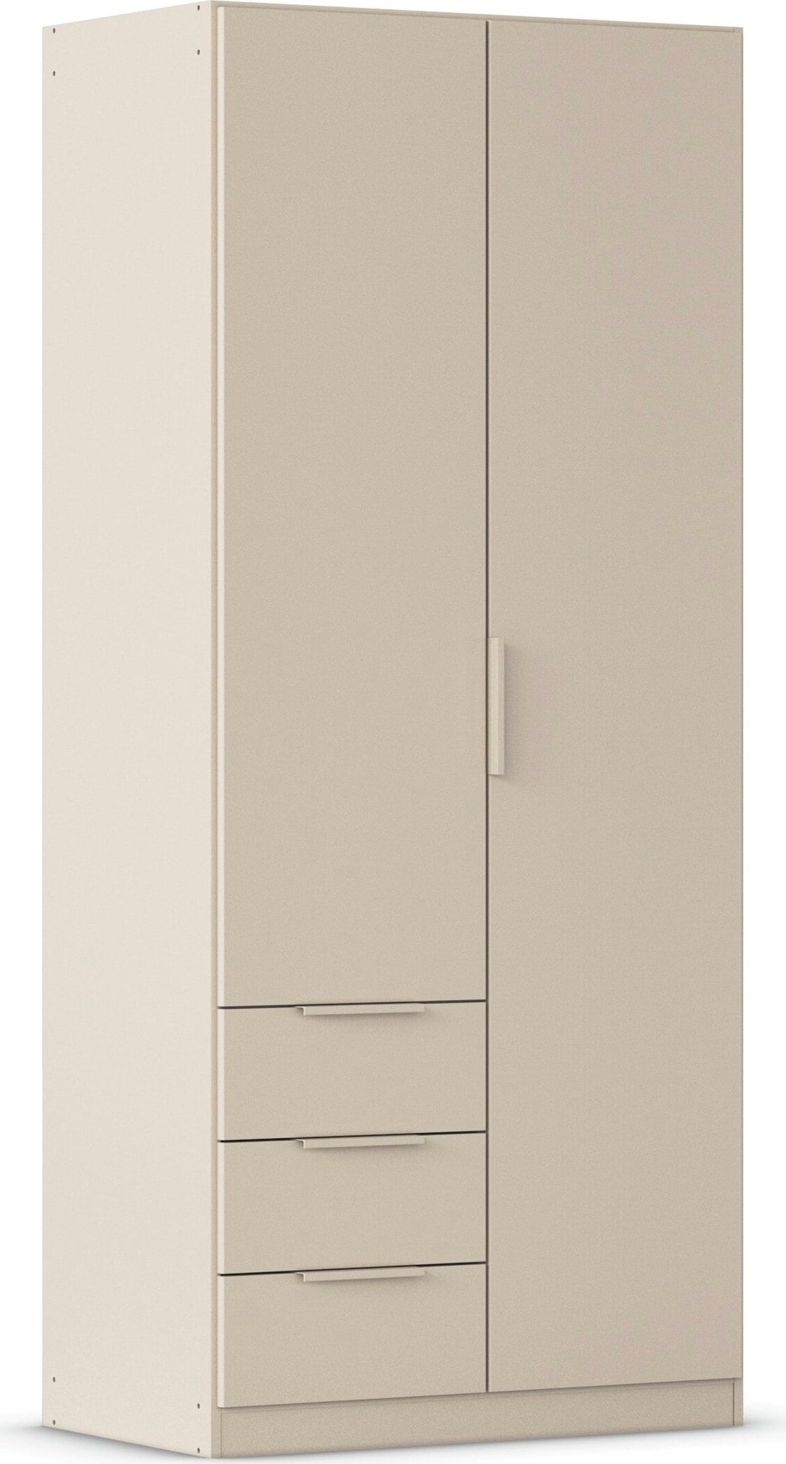 GOODproduct Armoires à vêtements »Mehrzweckschrank Schrank Schlafzimmer Garderobe Mietswohnung XEELINA« Plus de flexibilité grâce à une organisation variable des tiroirs FABRIQUÉ EN ALLEMAGNE