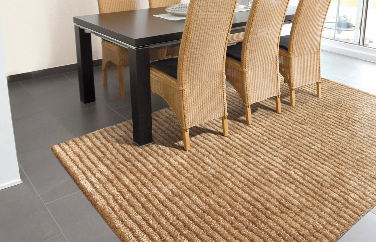 Arte Espina Tapis »Felicia 200« Rectangulaire 36 mm Höhe Klassisches Design in Querstreifen-Optik