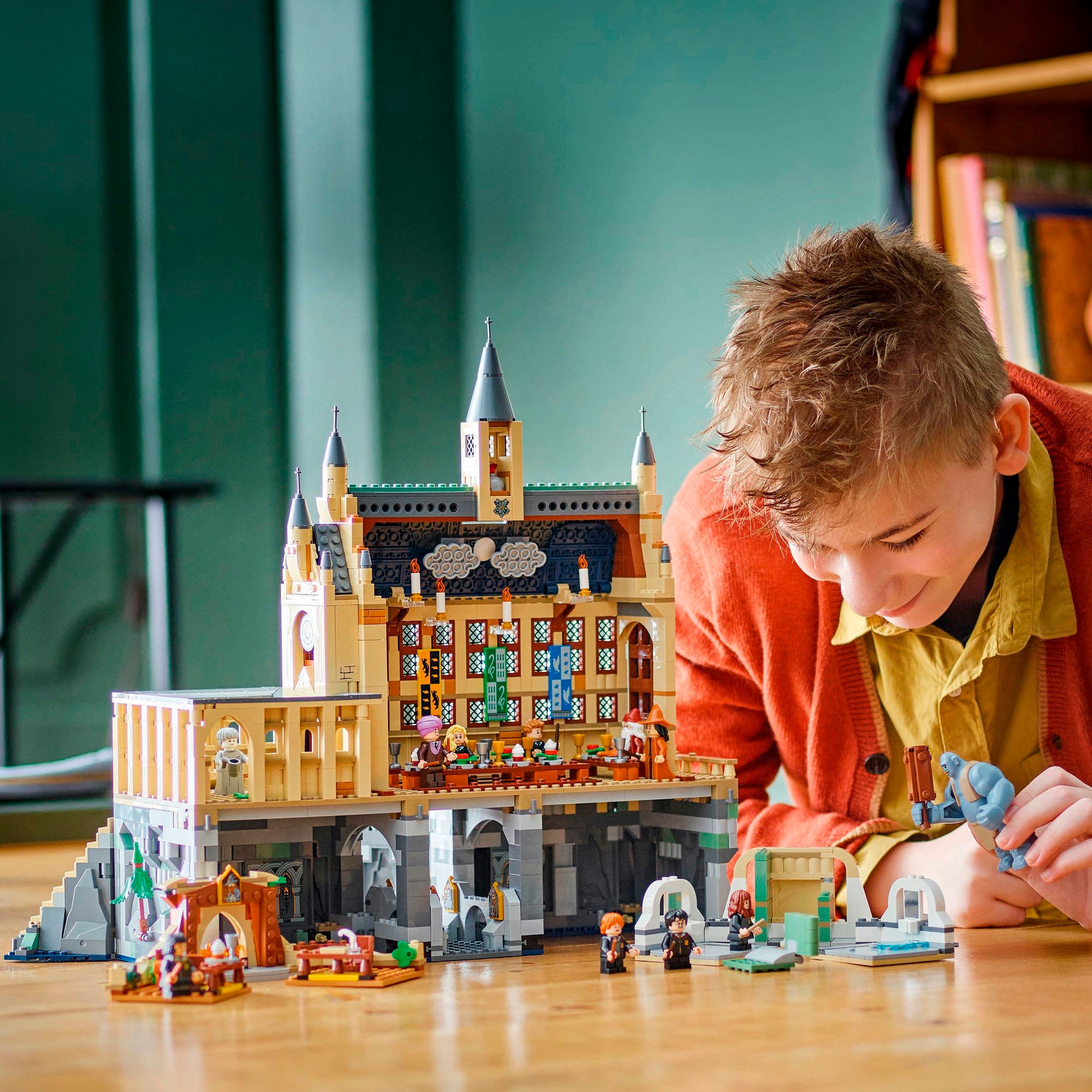 LEGO® Konstruktionsspielsteine »Schloss Hogwarts™: Die Grosse Halle (76435), LEGO Harry Potter™« Made in Europe