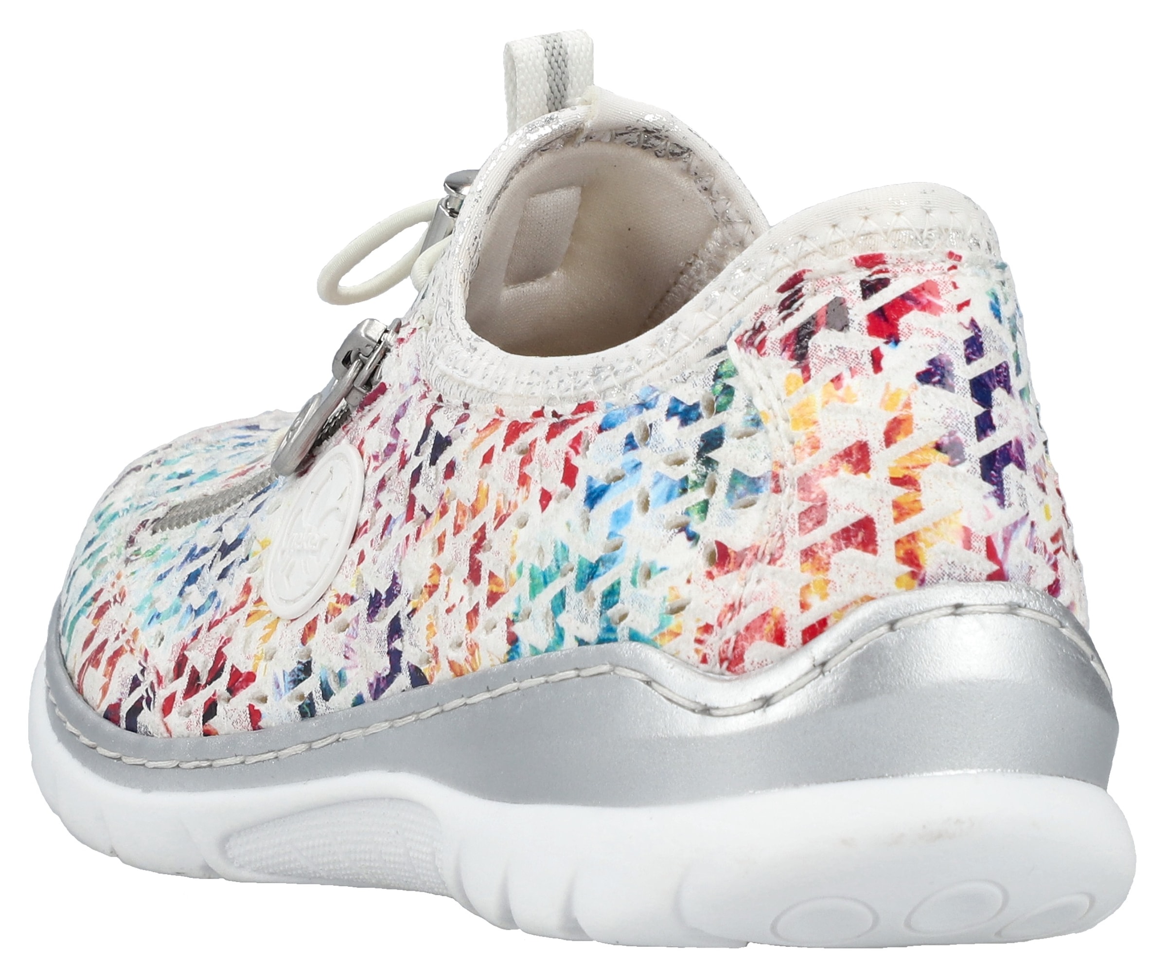 Rieker Slip-On Sneaker  Schlupfschuh, Freizeitsneaker, Halbschuh mit MemoSoft-Ausstattung