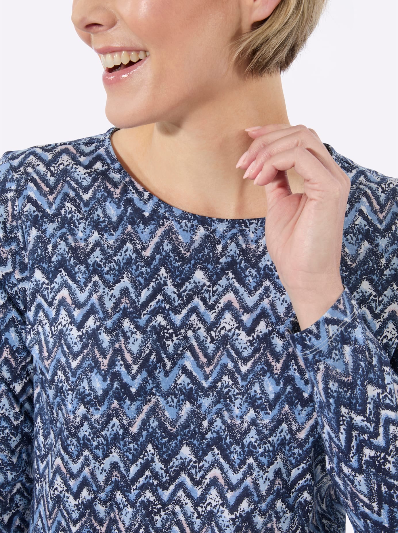 Classic Basics Shirt à col rond »Shirt« 1