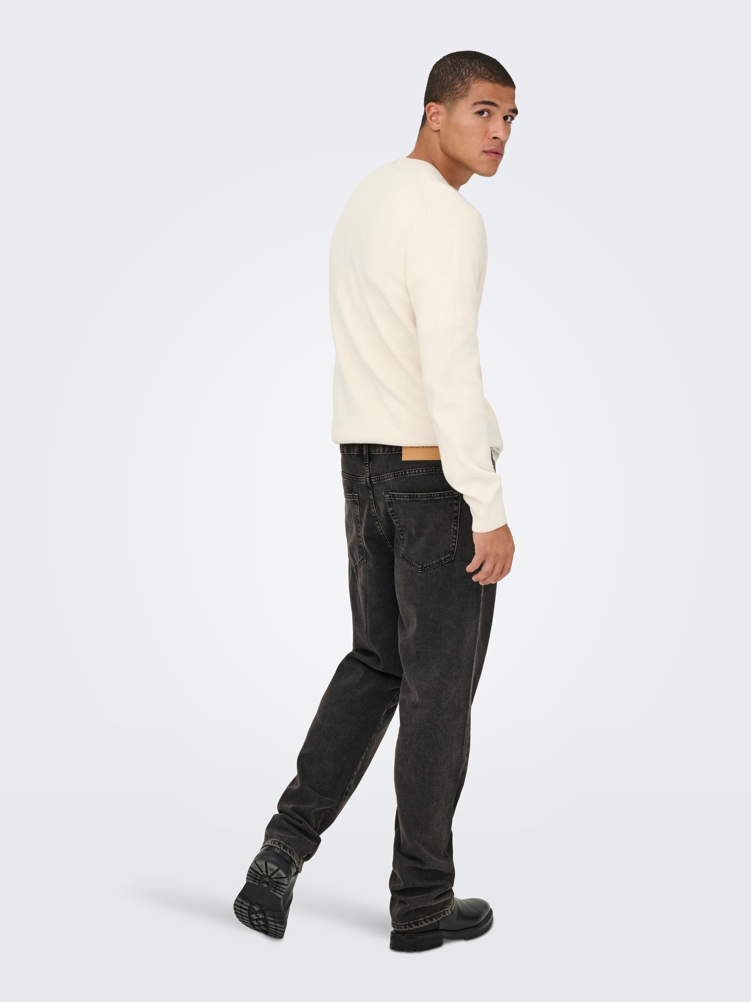ONLY & SONS Jeans coupe régulière »ONSEDGE STRAIGHT BOX TAI DNM MU OTL«