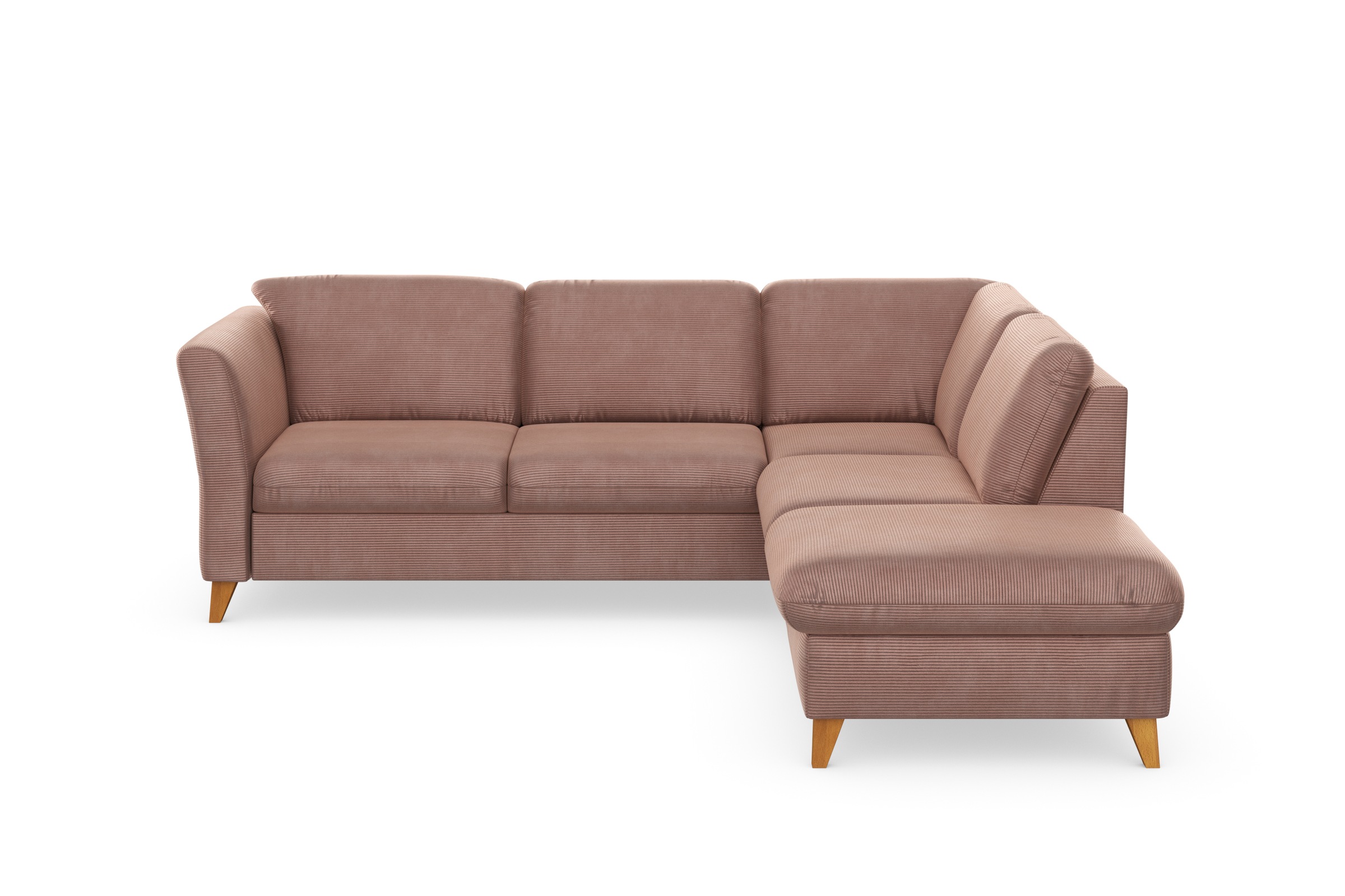 Home affaire Canapé d'angle »Trelleborg L-Form« wahlweise mit Bettfunktion und Bettkasten, inkl. Federkern-Polsterung