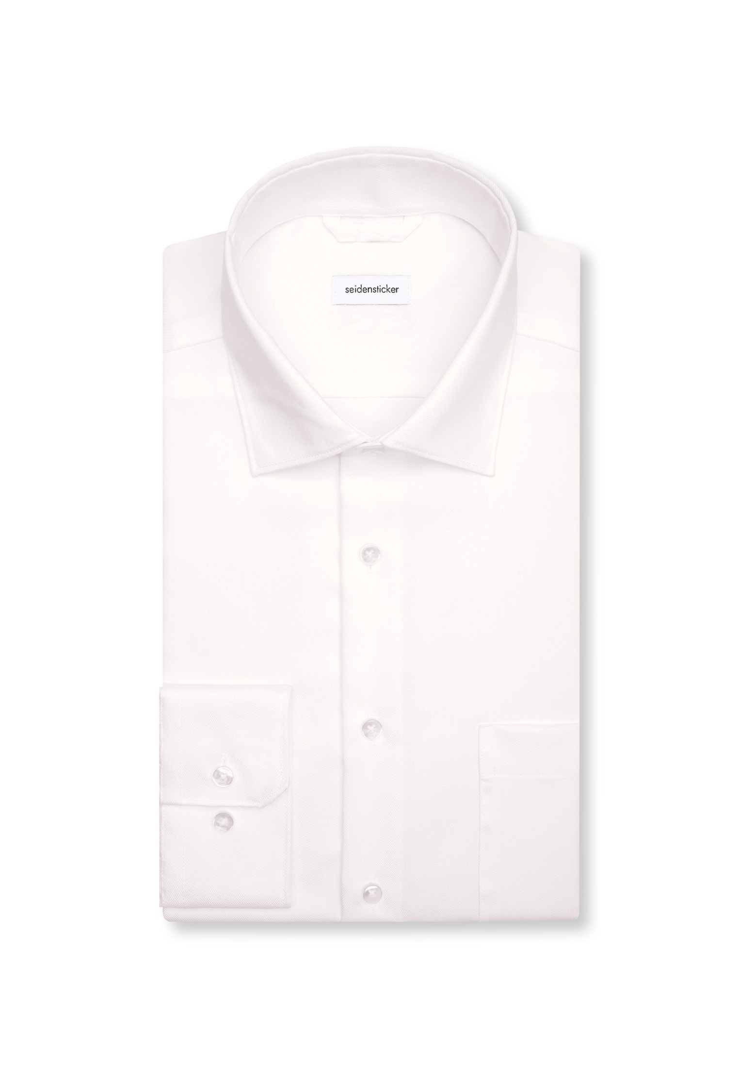 seidensticker Chemise d'affaires »Schwarze Rose« Comfort 1/1 Kentkragen Uni