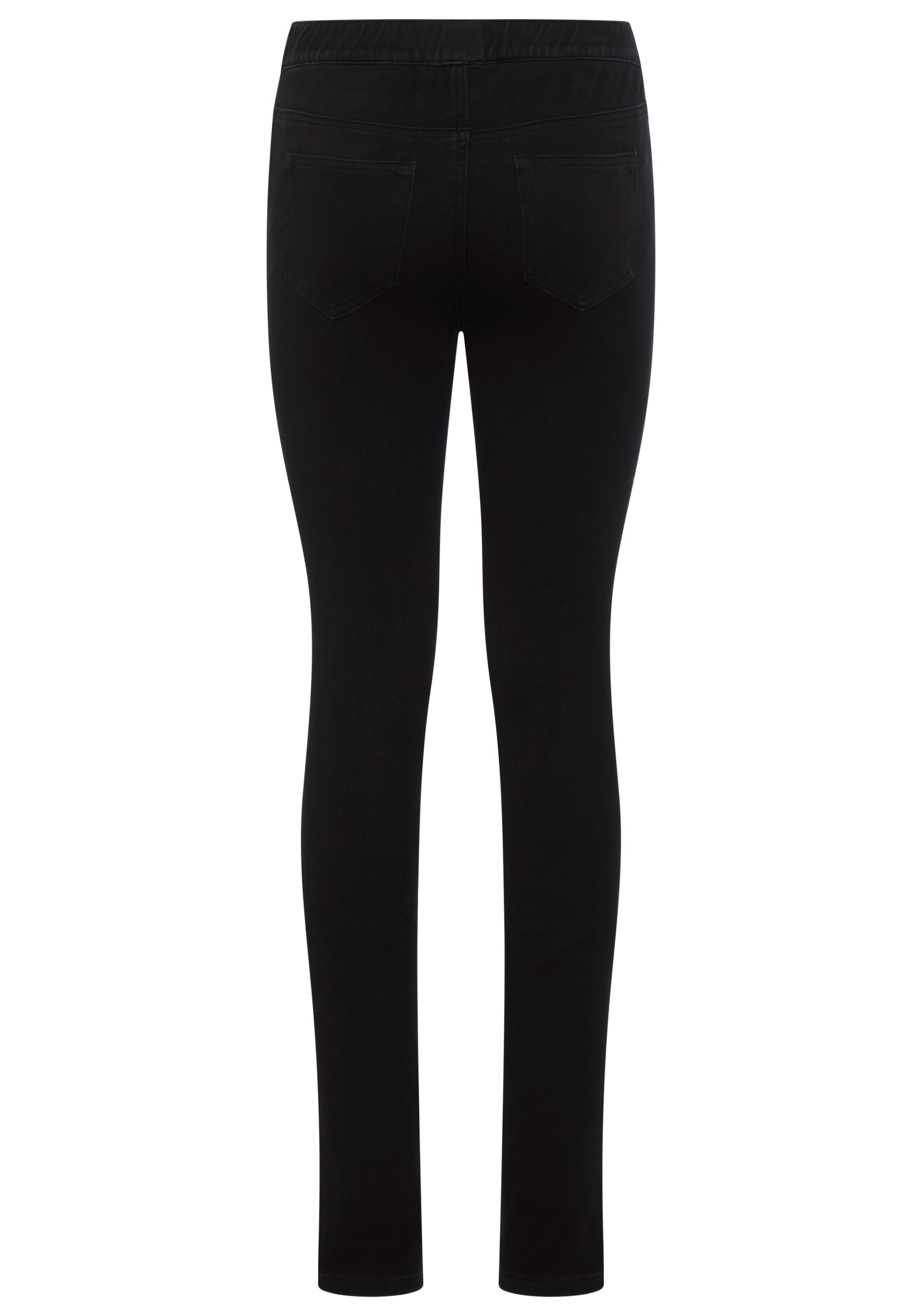 Arizona Jeggings en jeans »im 4 Way Stretch, Quer- und Längselastisch, Skinny« coupe skinny, coupe très ajustée, taille normale, aspect uni