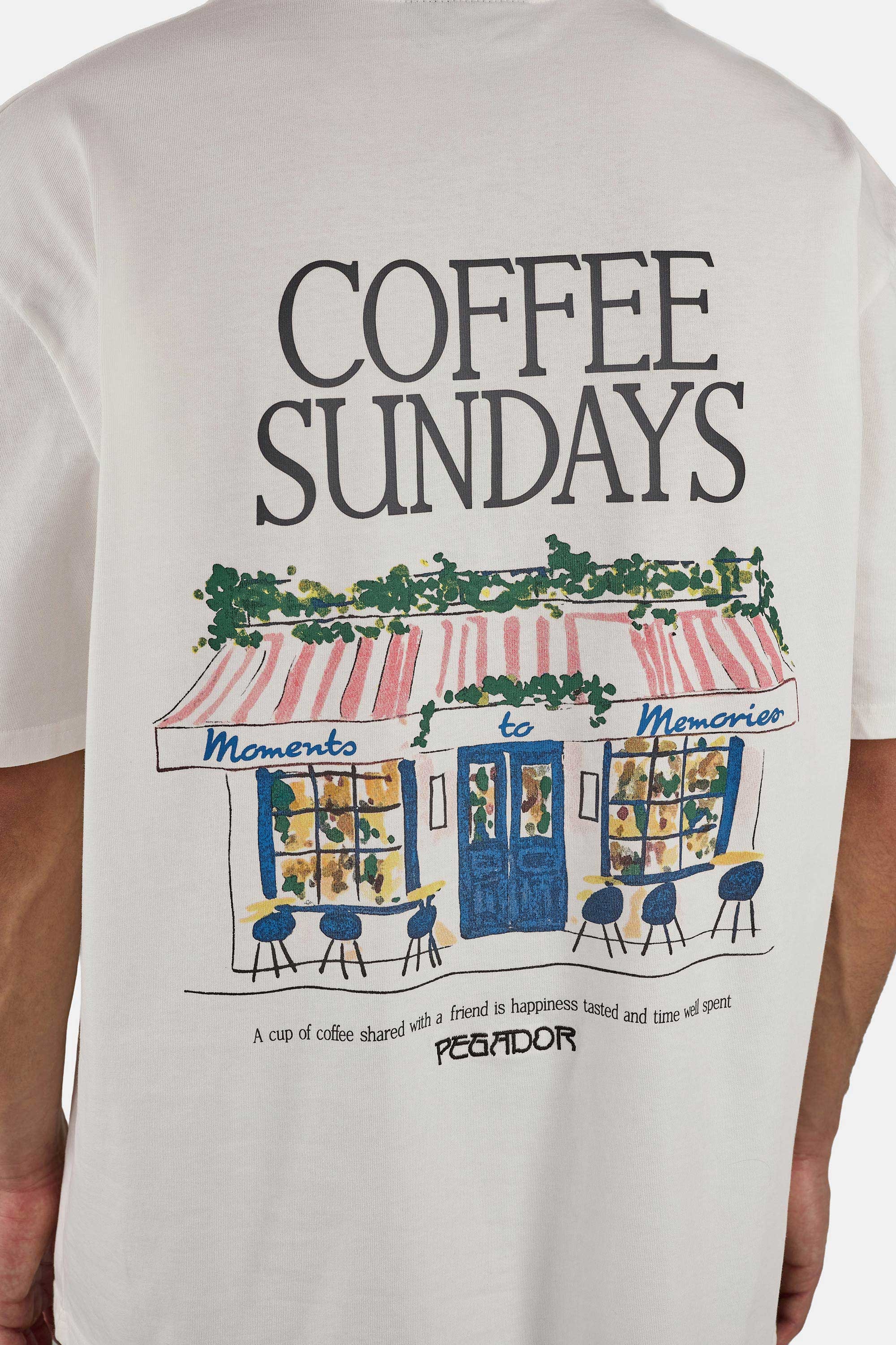PEGADOR T-shirt »Stege Oversized Tee« Coton, oversize