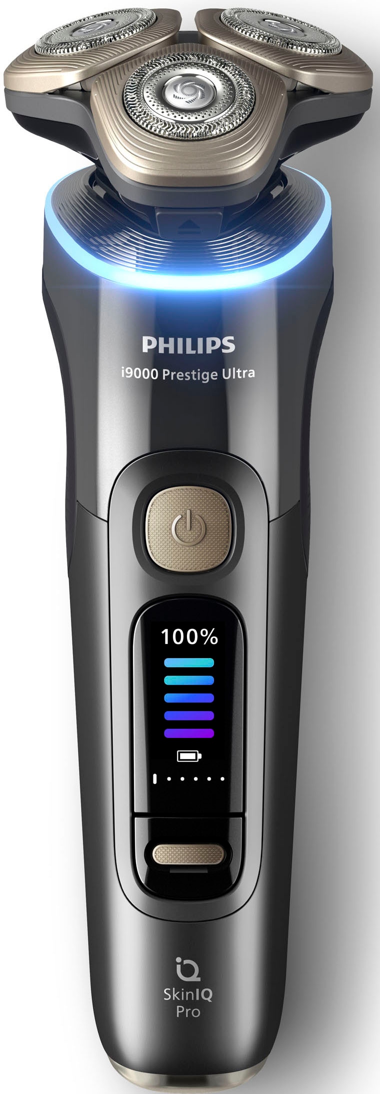 Philips Rasoirs électriques »Series i9000 Prestige Ultra XP9402/31« 1 cuis Aufsätze mit SkinIQ Technologie, inkl. Ladestand, Reiseetui, 1 Kartusche