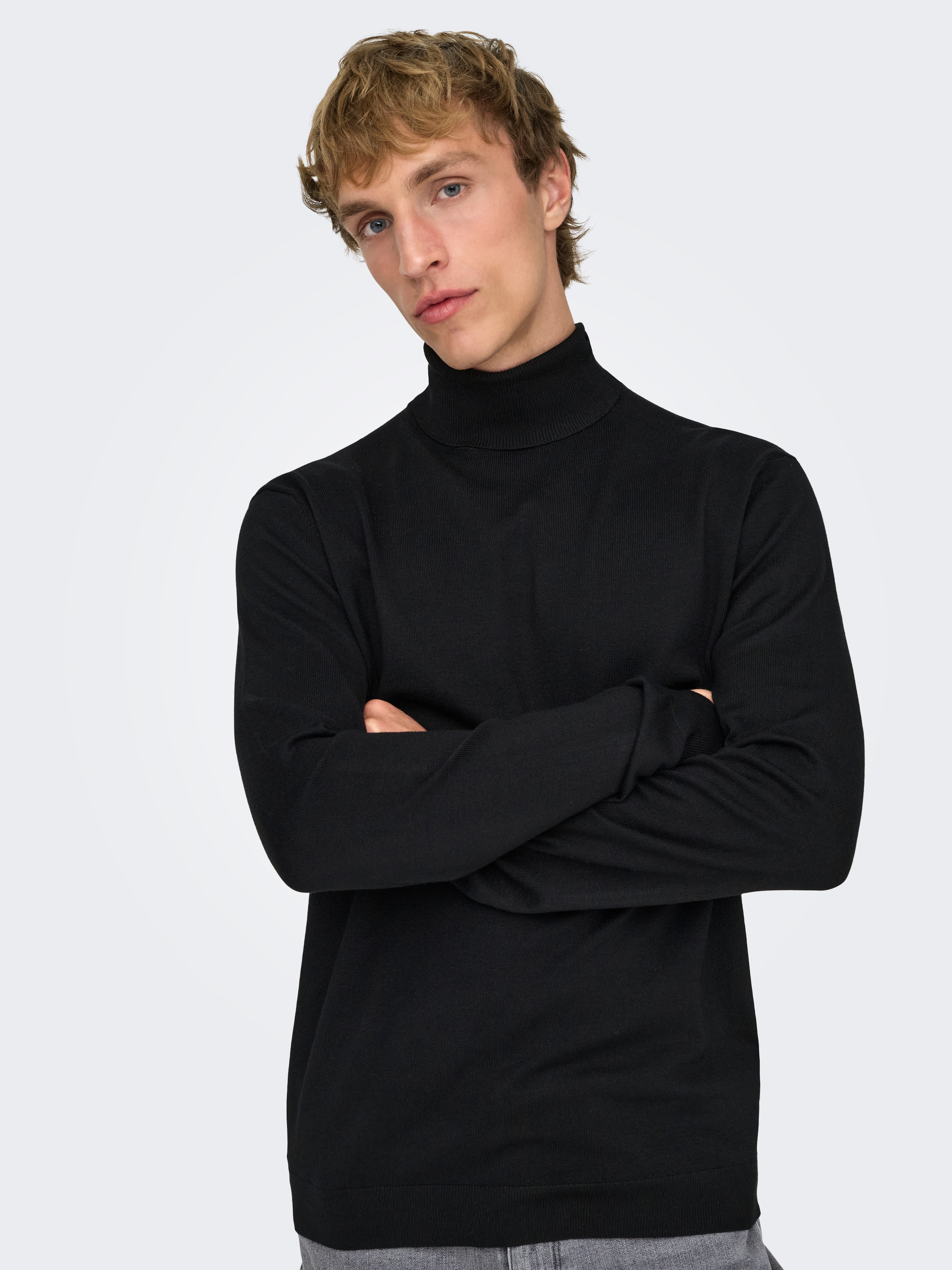 ONLY & SONS Pull à col roulé »ONSWYLER LIFE REG ROLL NECK KNIT NOOS«