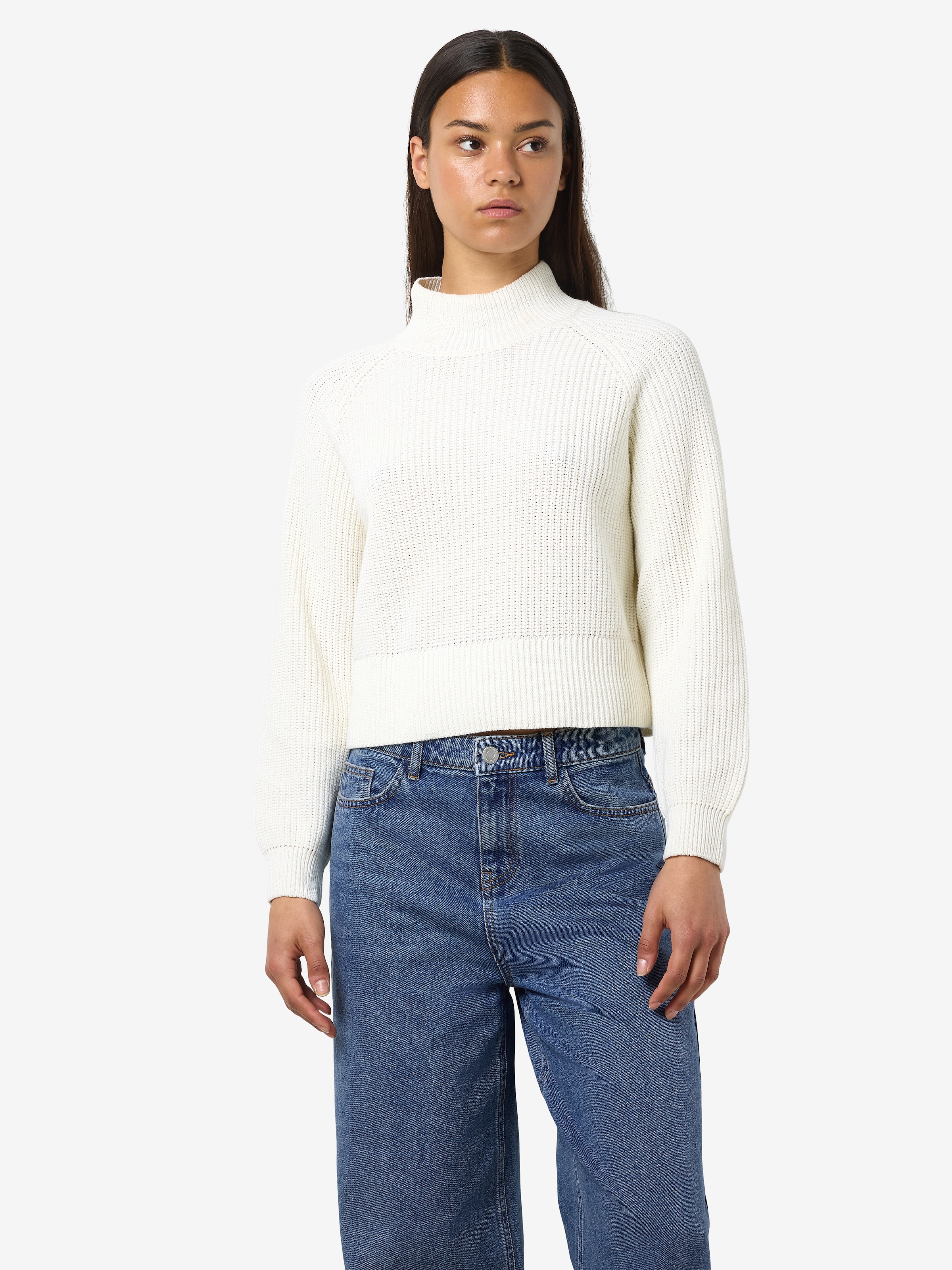 Noisy may Stehkragenpullover »NMDARA L/S HIGH NECK KNIT FWD NOOS«
