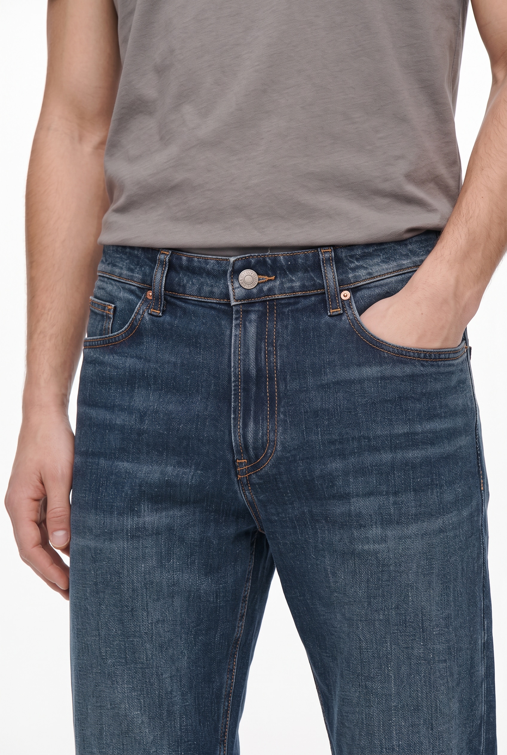 ONLY & SONS Straight-Jeans »ONSEDGE STRAIGHT DNM« Baumwolle, straight fit
