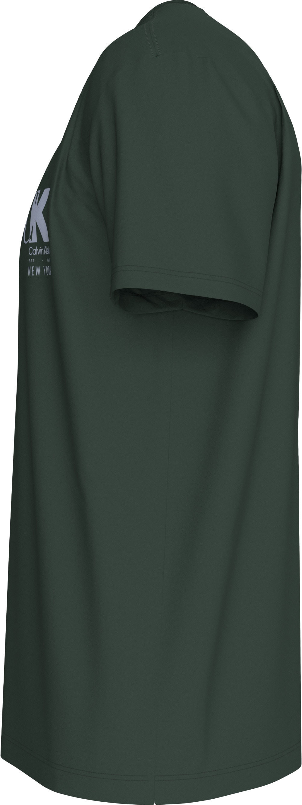 Calvin Klein T-shirt »SS 20S EU CK OVERLAP GRAPHIC TEE« Mit Rundhalsausschnitt, regular fit