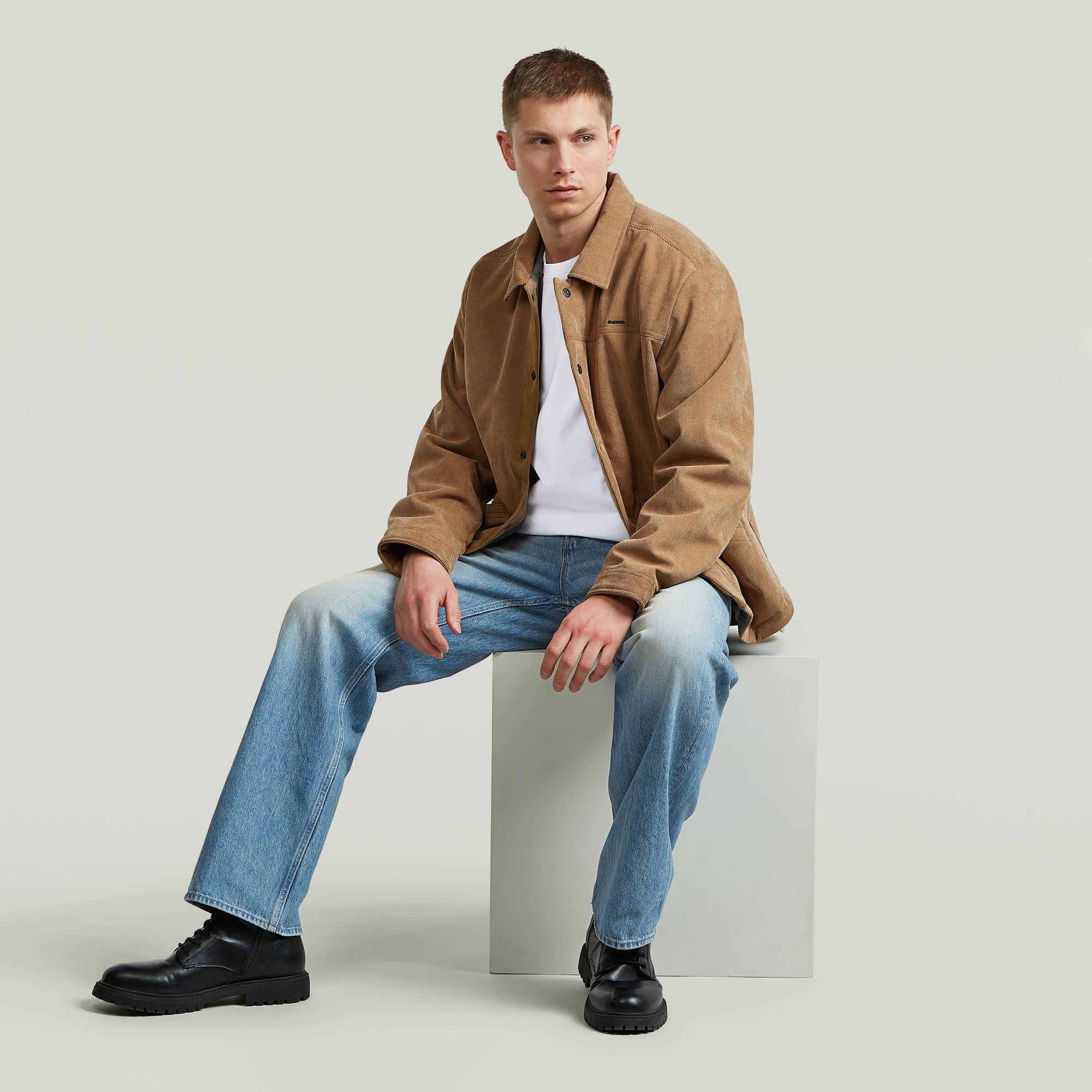 G-STAR Jeans à 5 poches »Deeggie Relaxed Straight« avec coupe confortable